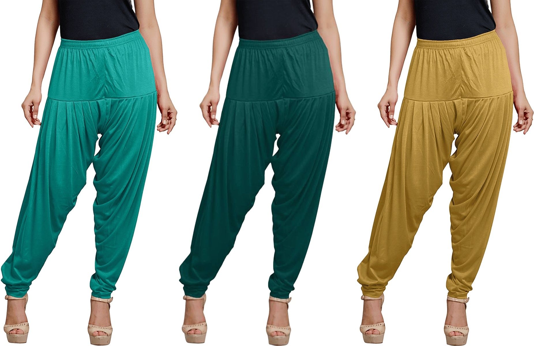 zyna Viscose Rayon Solid Patiala-picture-33