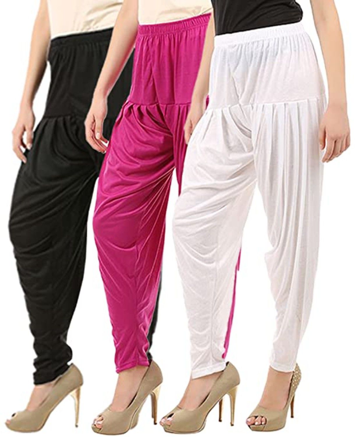 k m r Viscose Rayon Solid Patiala-picture-18