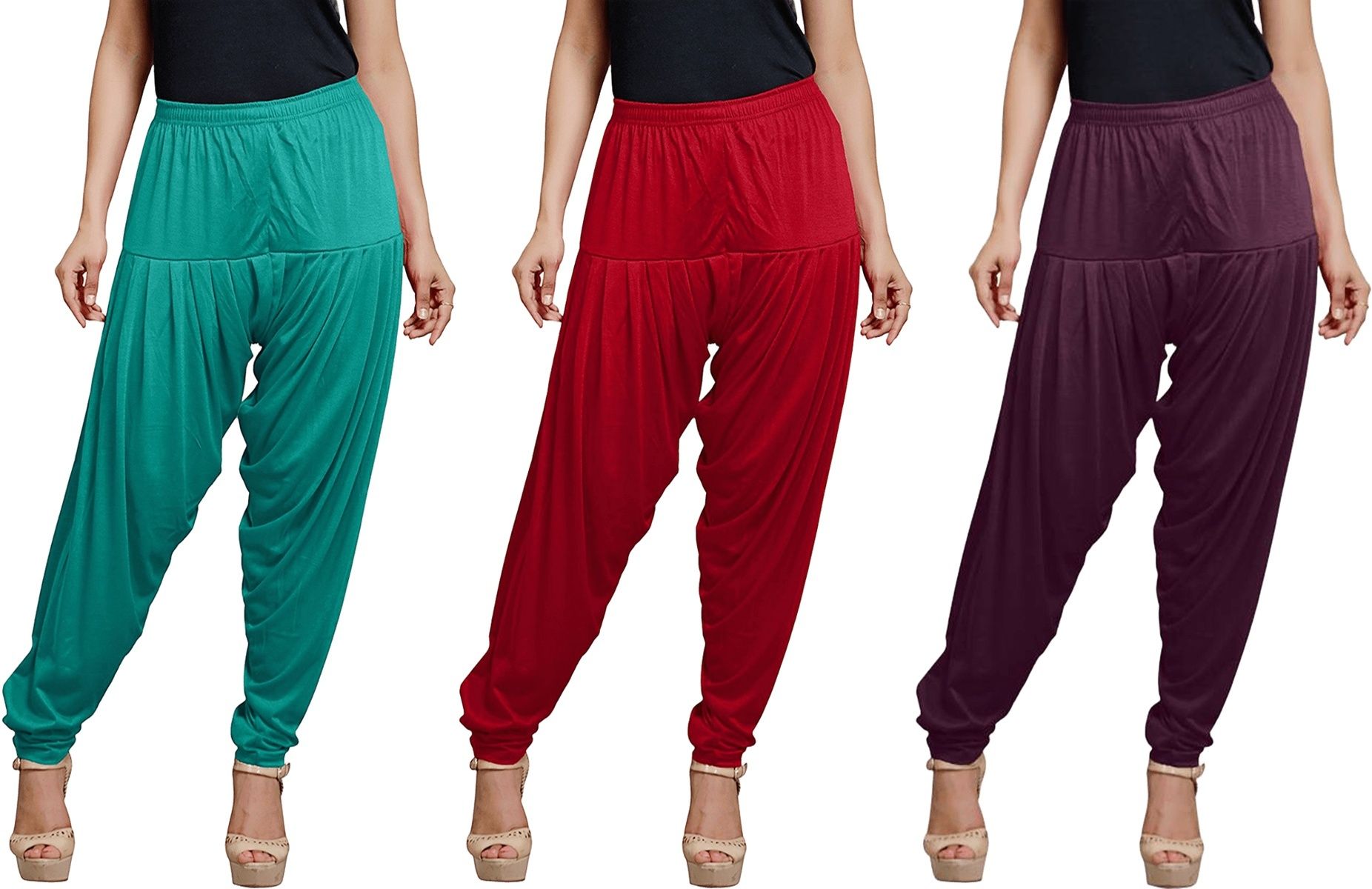 stylx Viscose Rayon Solid Patiala-picture-13