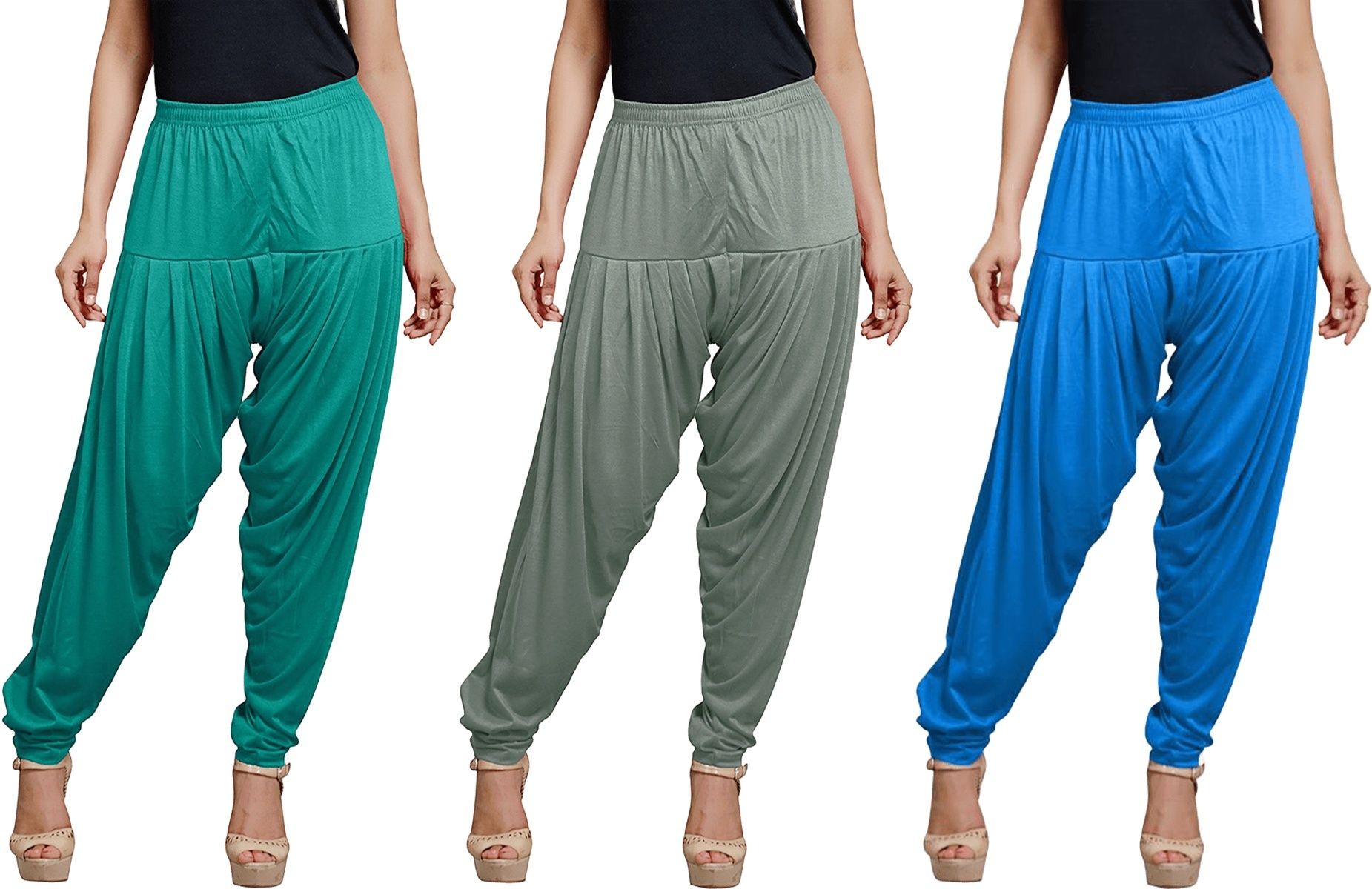 zyna Viscose Rayon Solid Patiala-picture-16