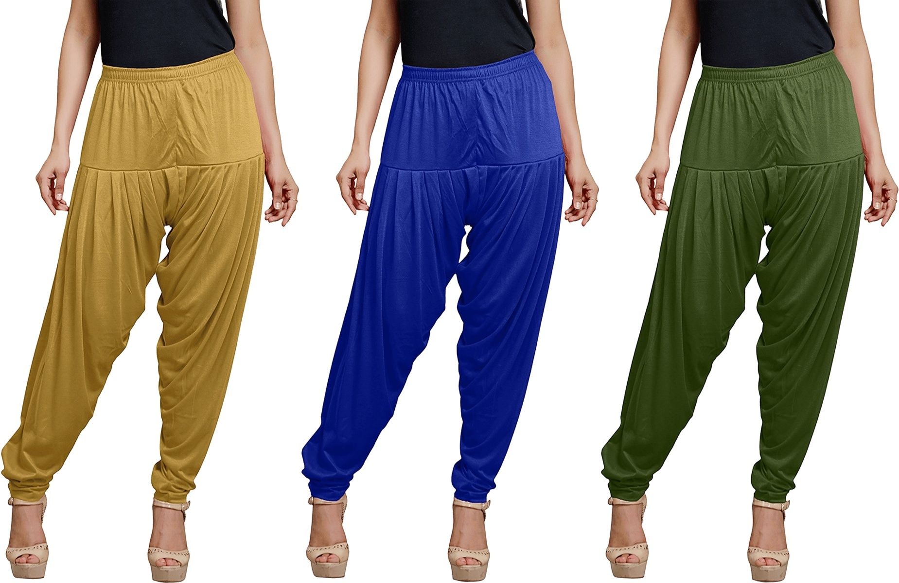zyna Viscose Rayon Solid Patiala-picture-23