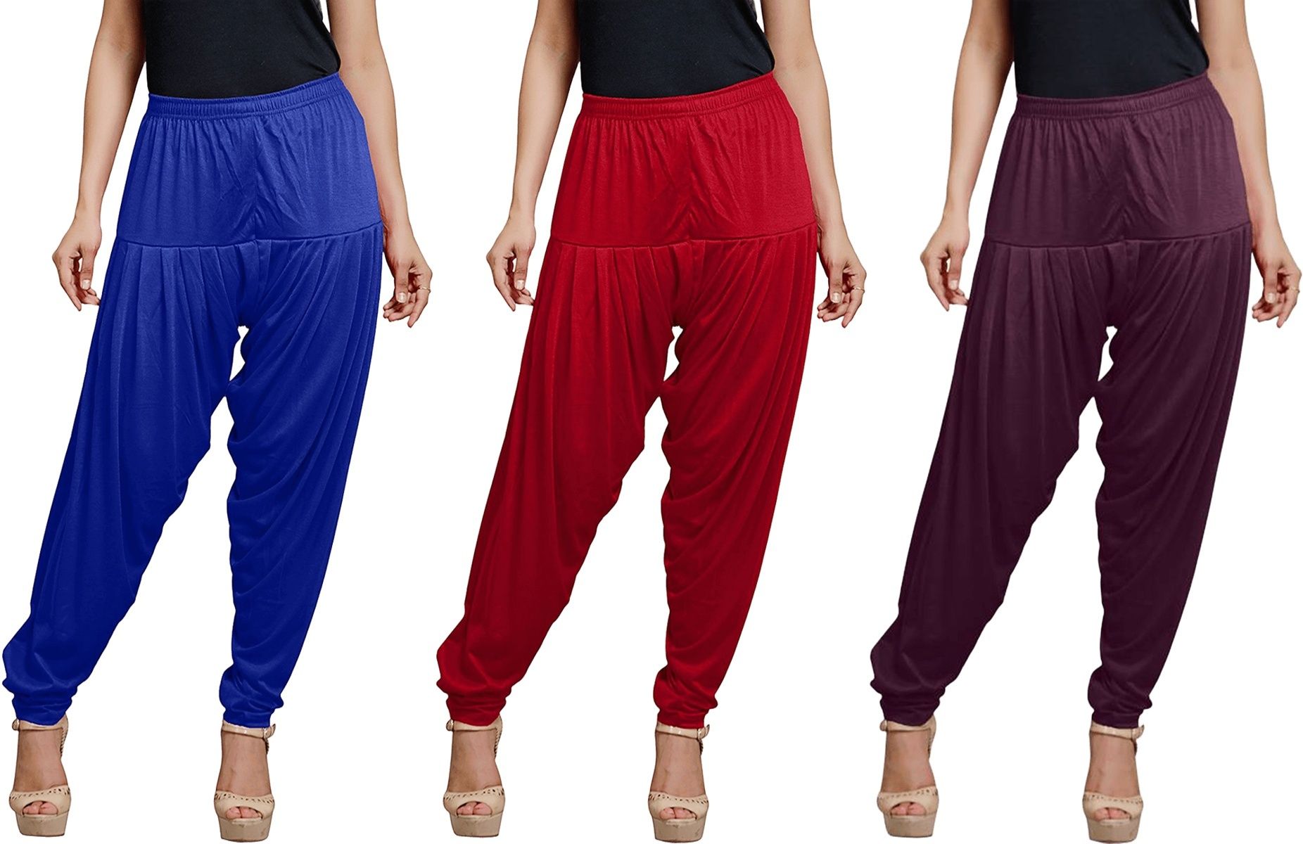zyna Viscose Rayon Solid Patiala-picture-39