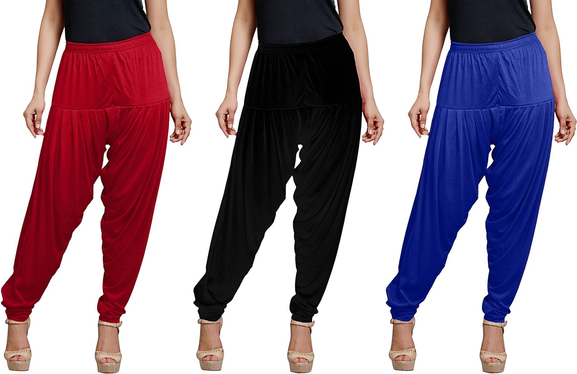 zyna Viscose Rayon Solid Patiala-picture-22