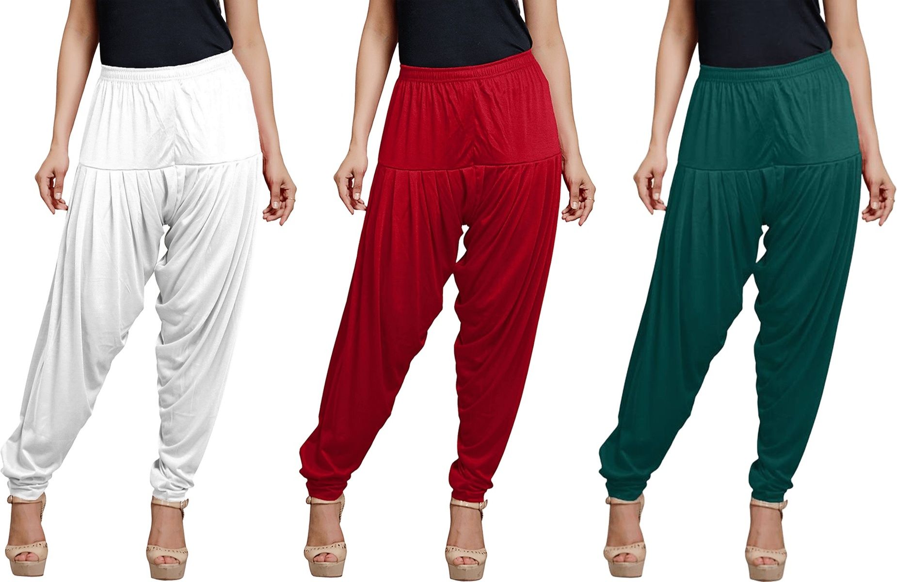 zyna Viscose Rayon Solid Patiala-picture-40