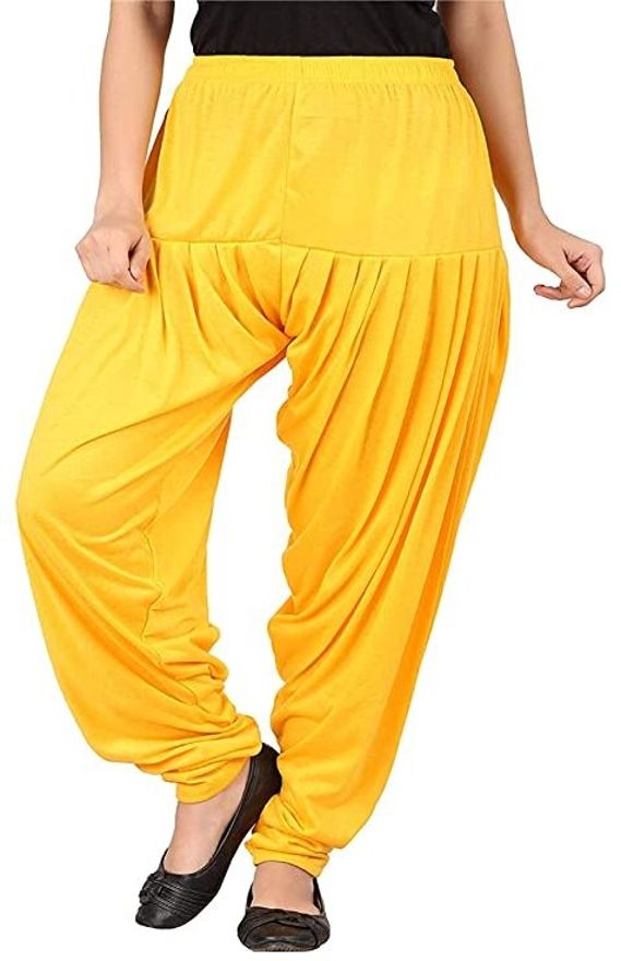 houseofcommon Viscose Rayon Solid Patiala-picture-10