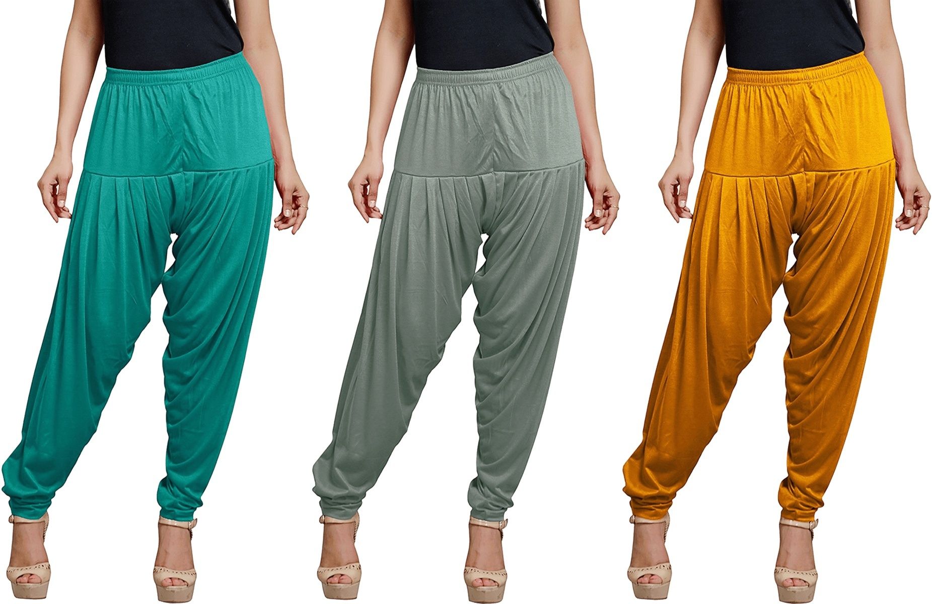 zyna Viscose Rayon Solid Patiala-picture-30