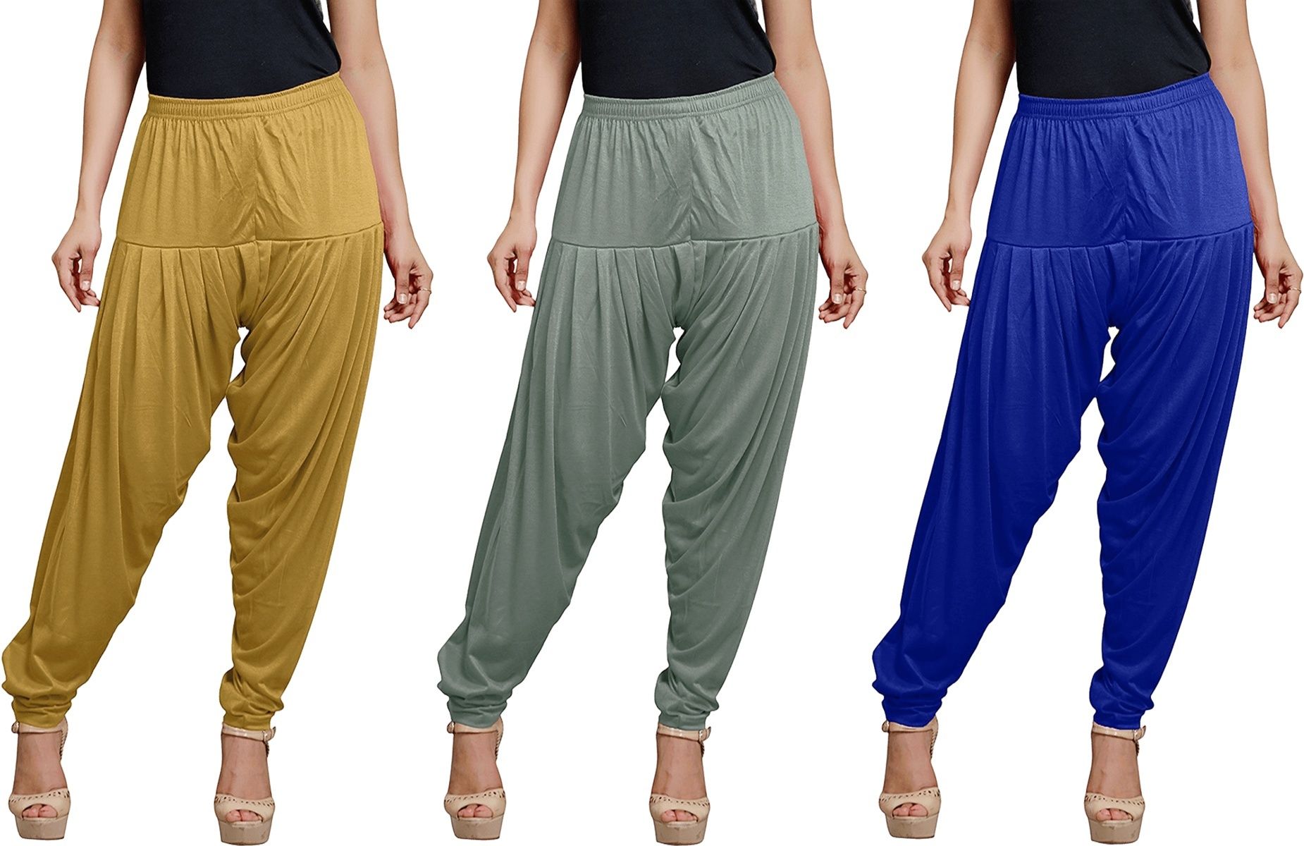 zyna Viscose Rayon Solid Patiala-picture-32