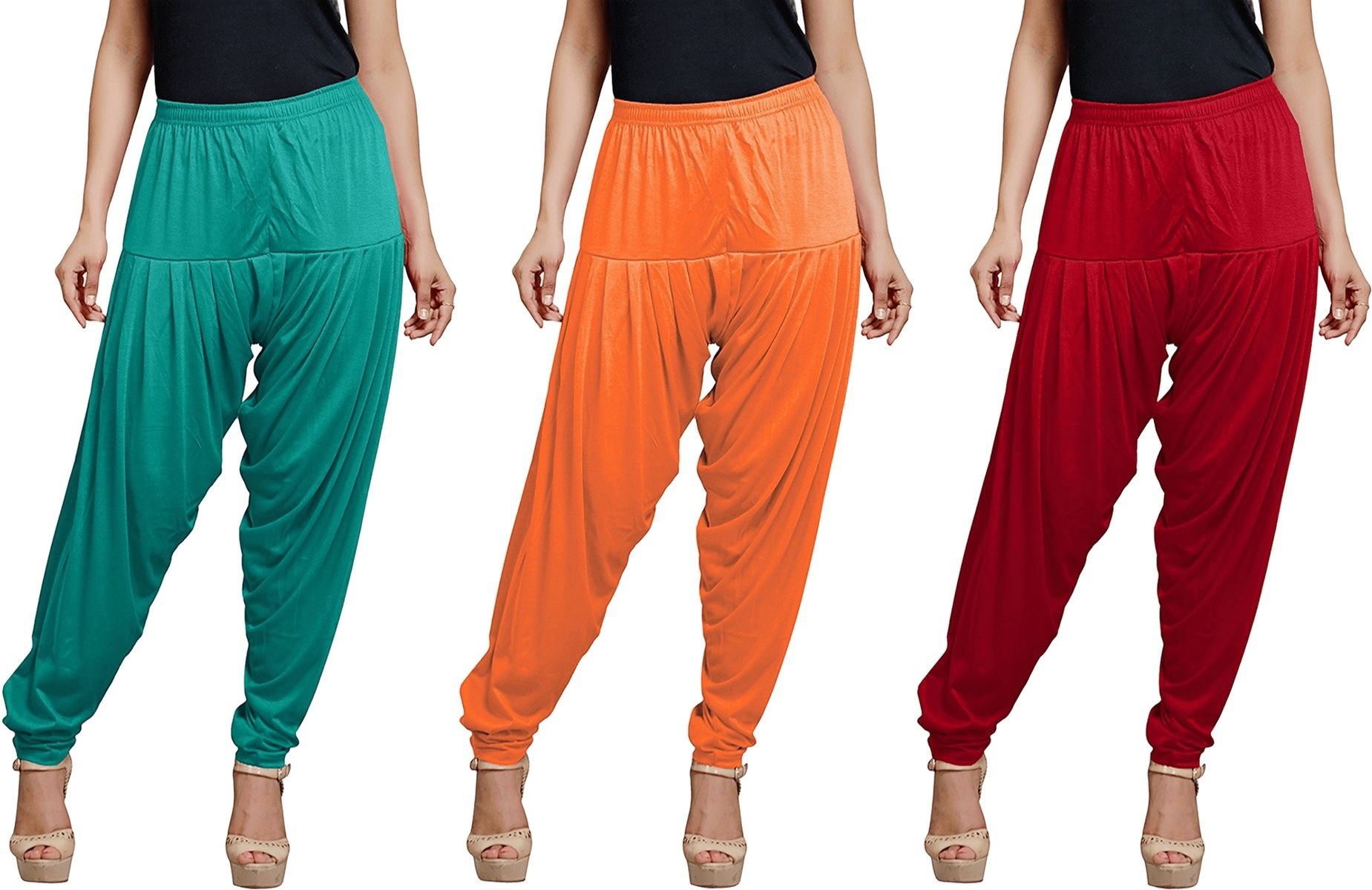zyna Viscose Rayon Solid Patiala-picture-27