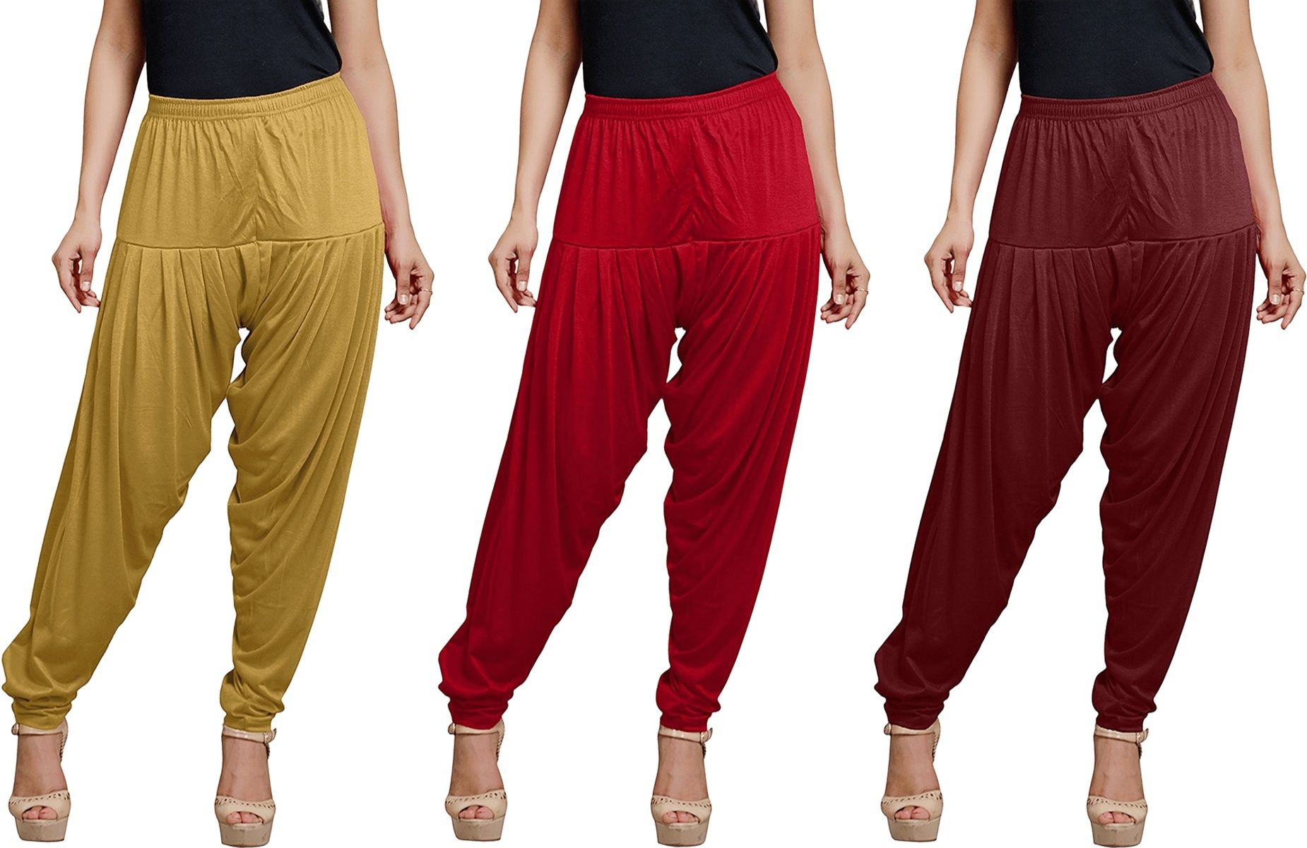 zyna Viscose Rayon Solid Patiala-picture-43