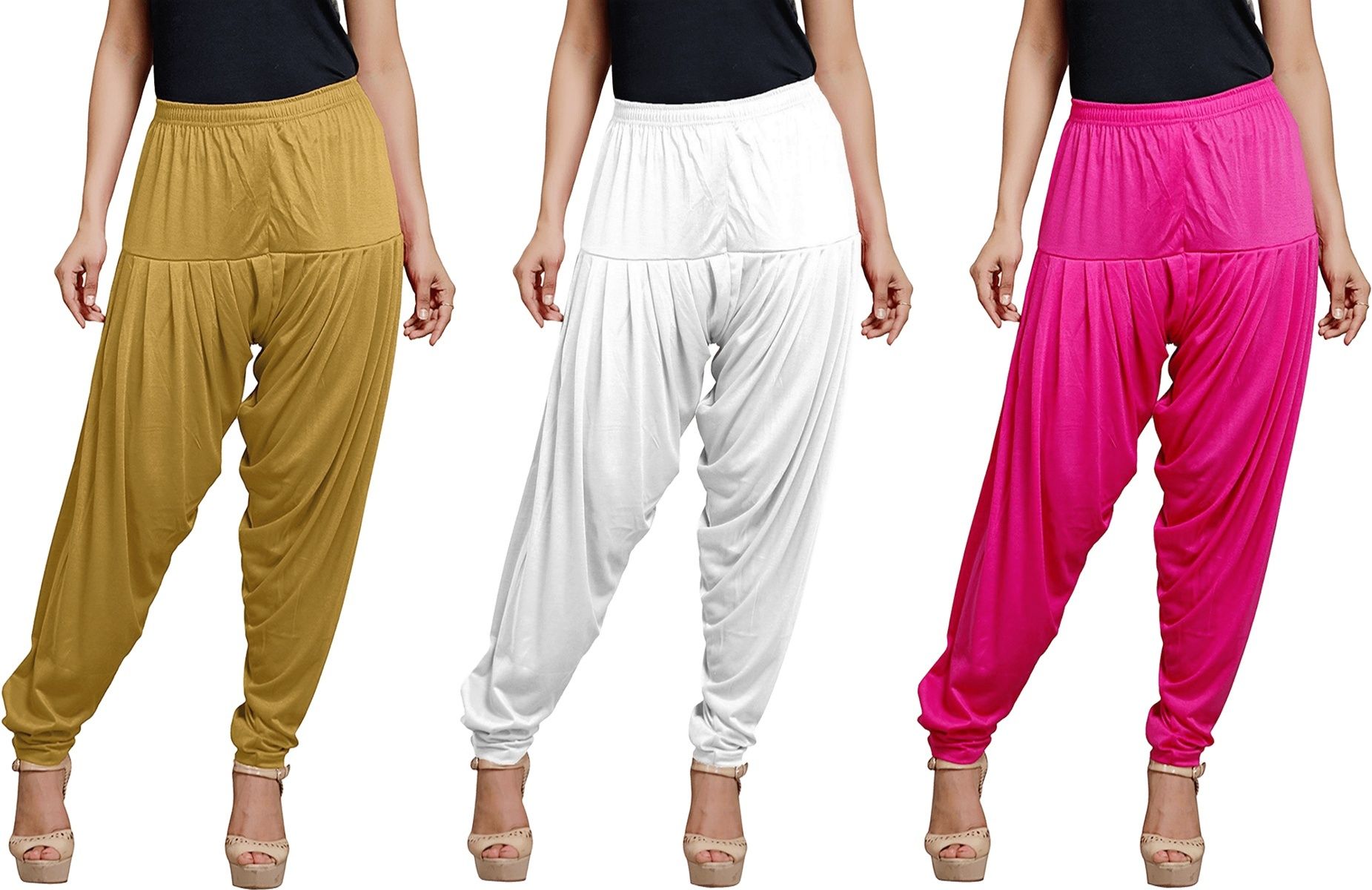 zyna Viscose Rayon Solid Patiala-picture-3