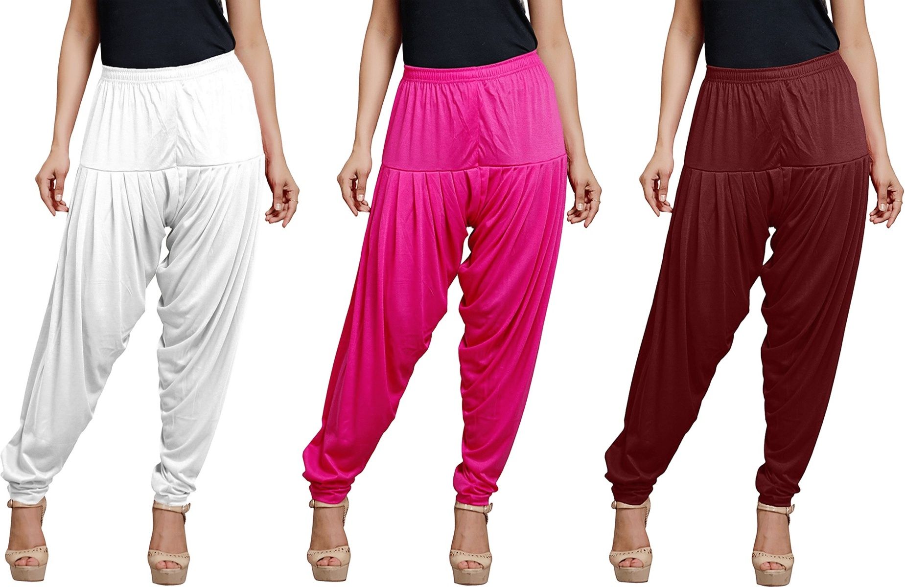 zyna Viscose Rayon Solid Patiala-picture-33