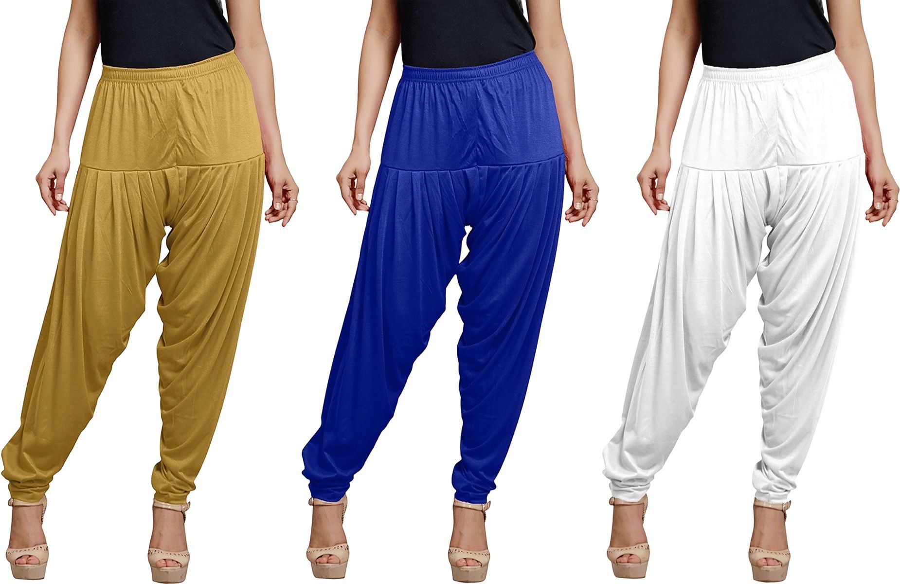 zyna Viscose Rayon Solid Patiala-picture-30