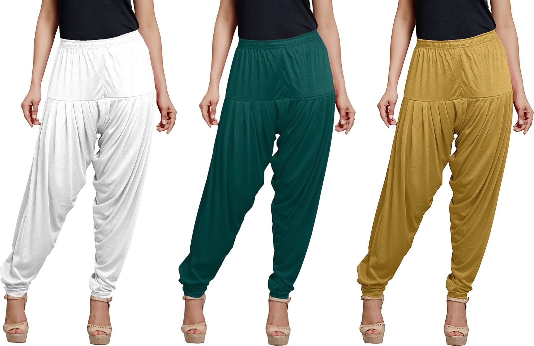 zyna Viscose Rayon Solid Patiala-picture-37