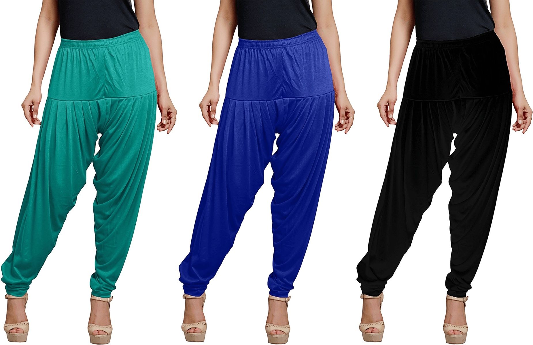 zyna Viscose Rayon Solid Patiala-picture-22