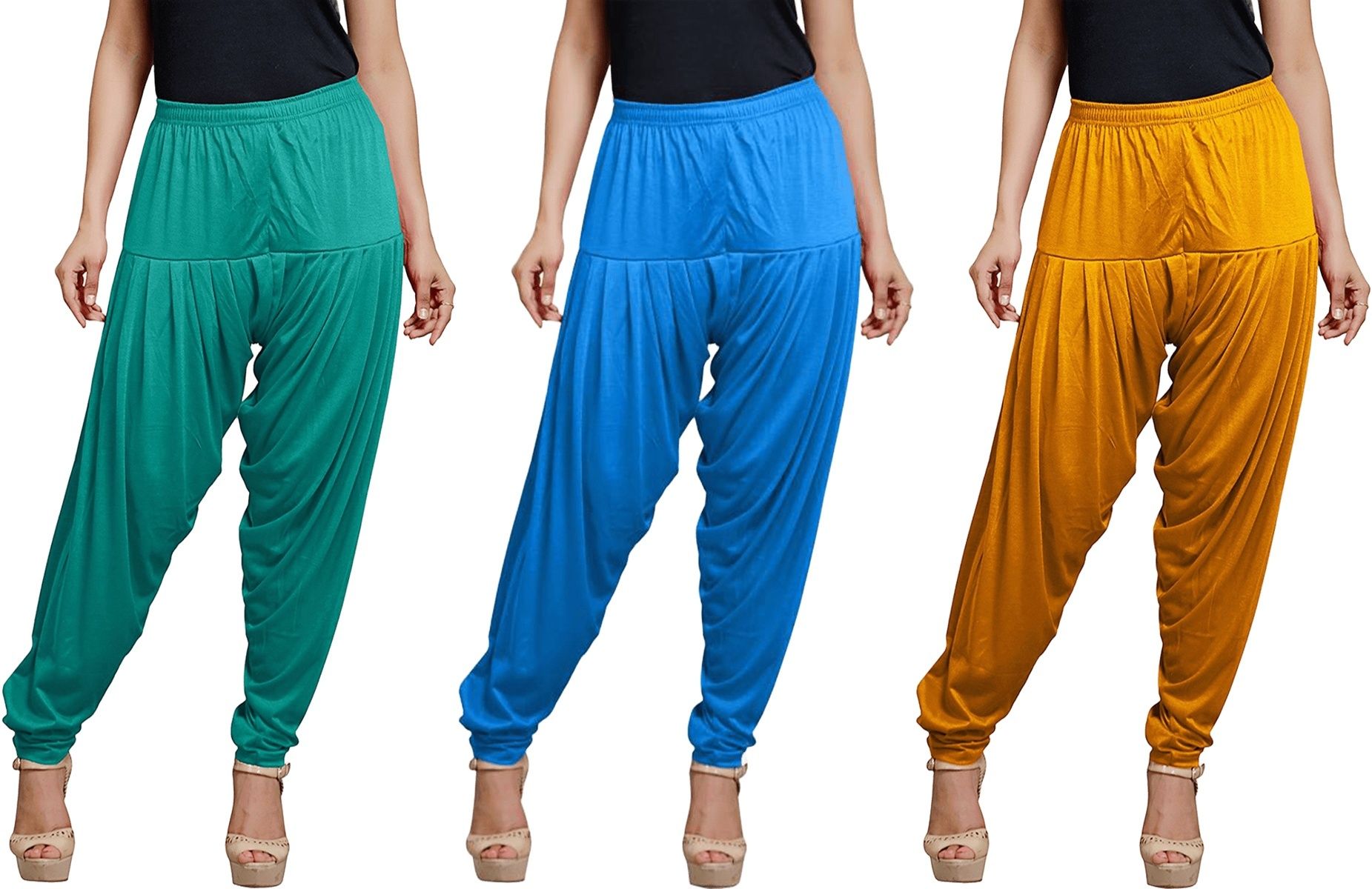zyna Viscose Rayon Solid Patiala-picture-42