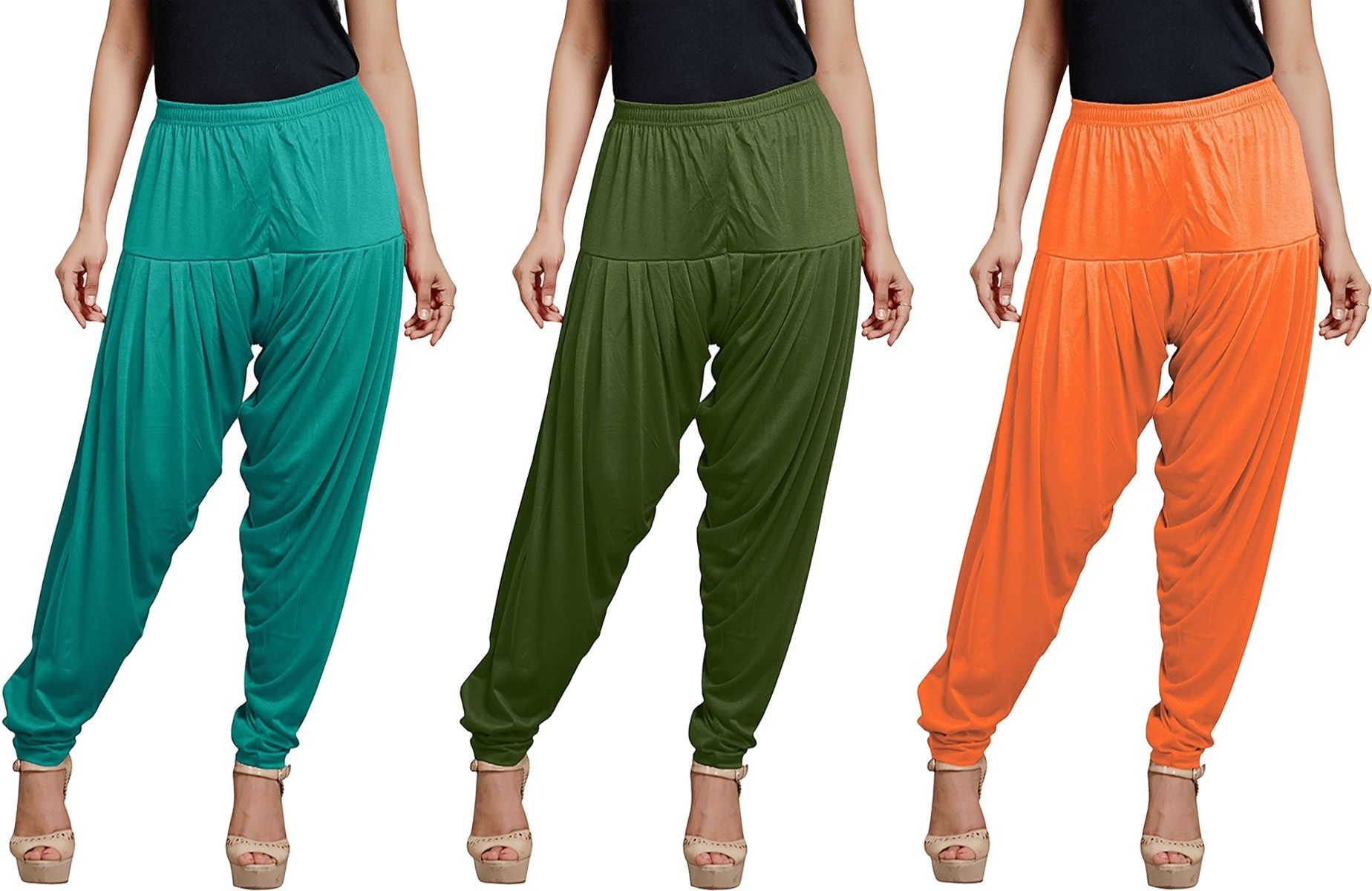 zyna Viscose Rayon Solid Patiala-picture-29