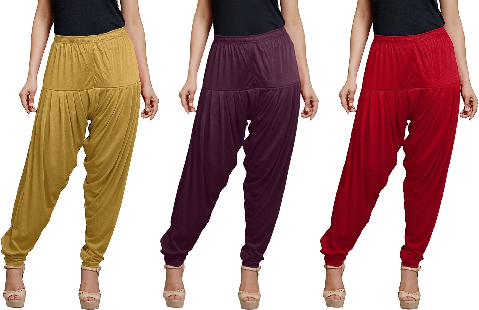 zyna Viscose Rayon Solid Patiala-picture-21