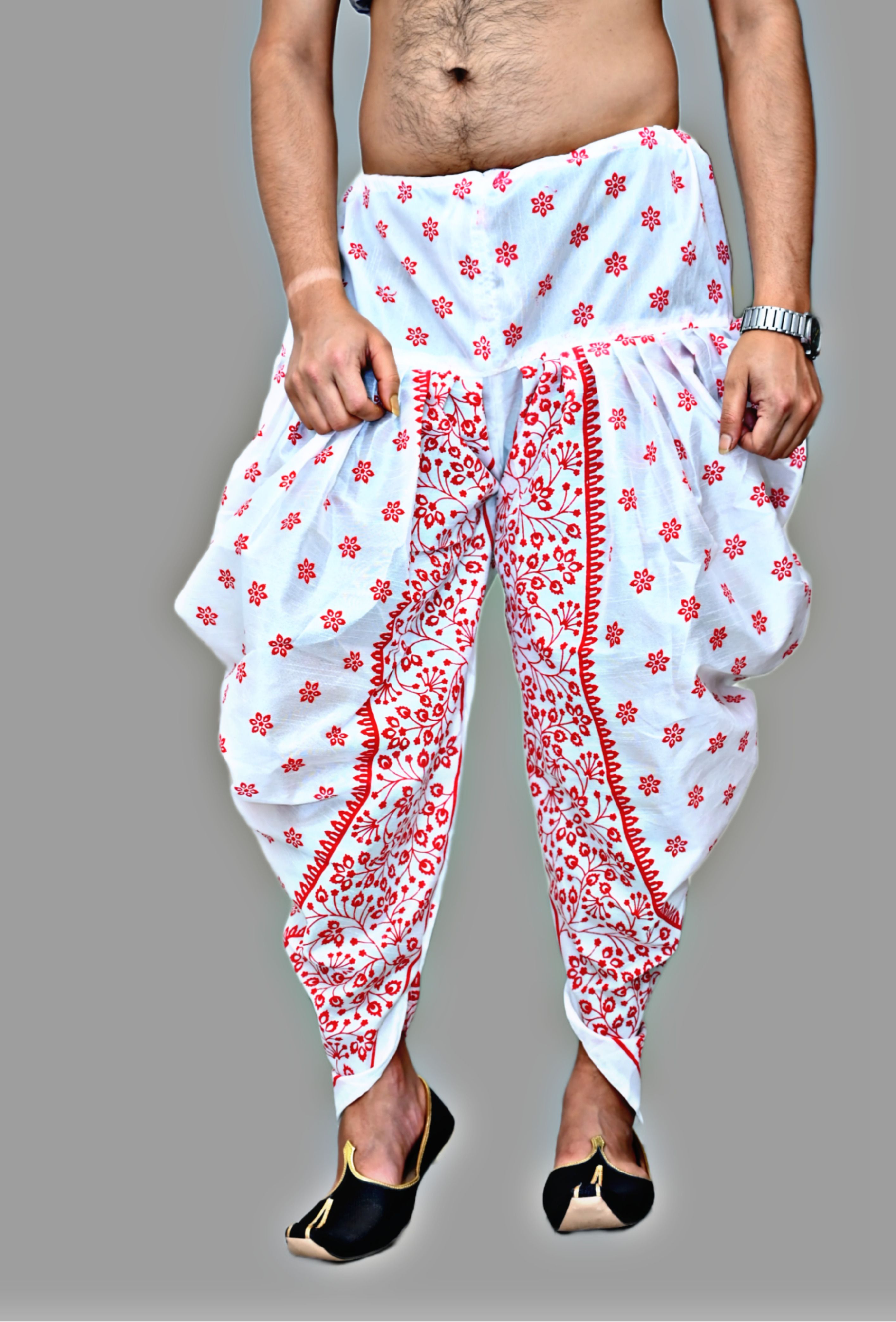 Cotton Silk Printed Patiala