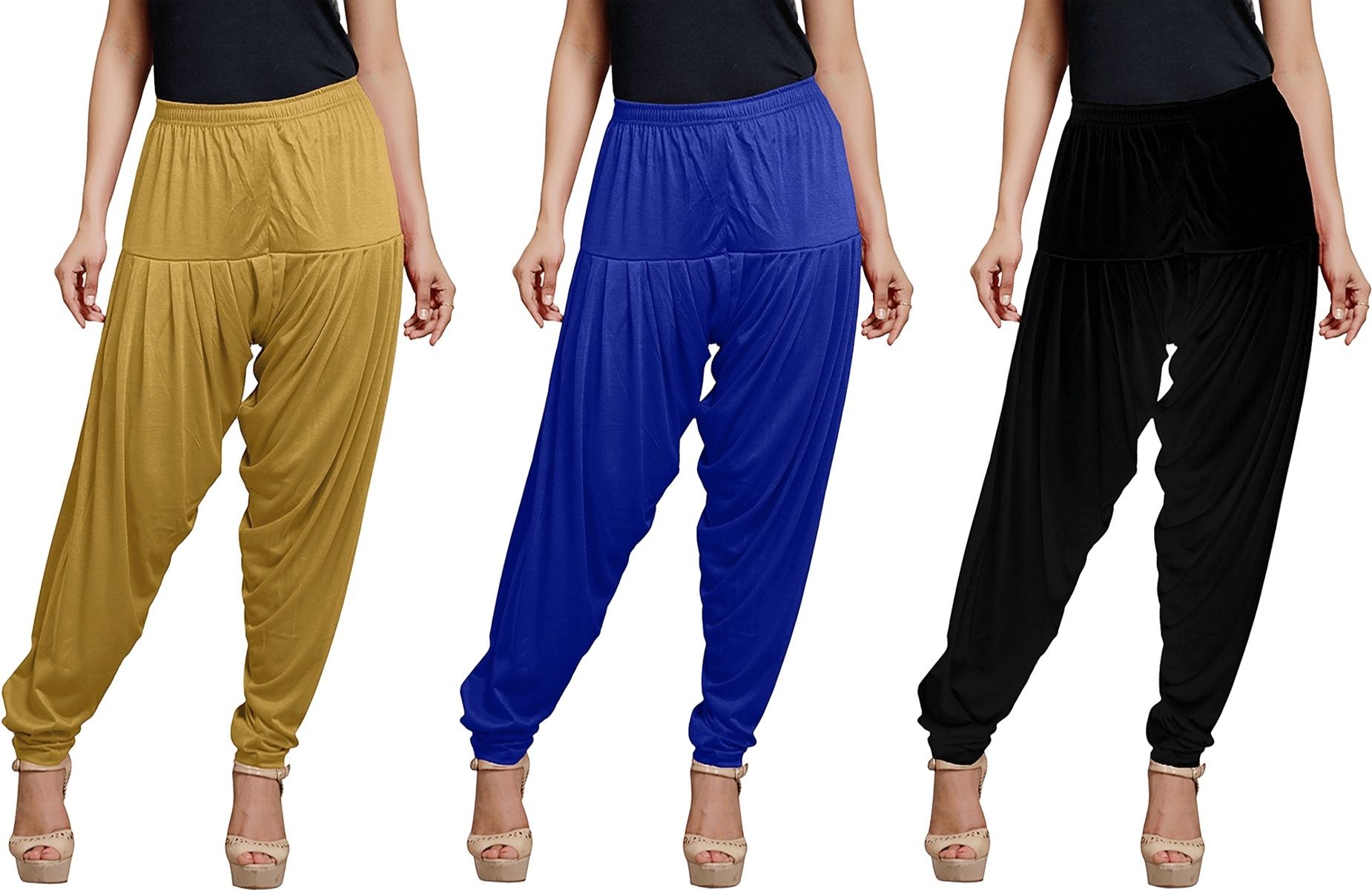 zyna Viscose Rayon Solid Patiala-picture-17