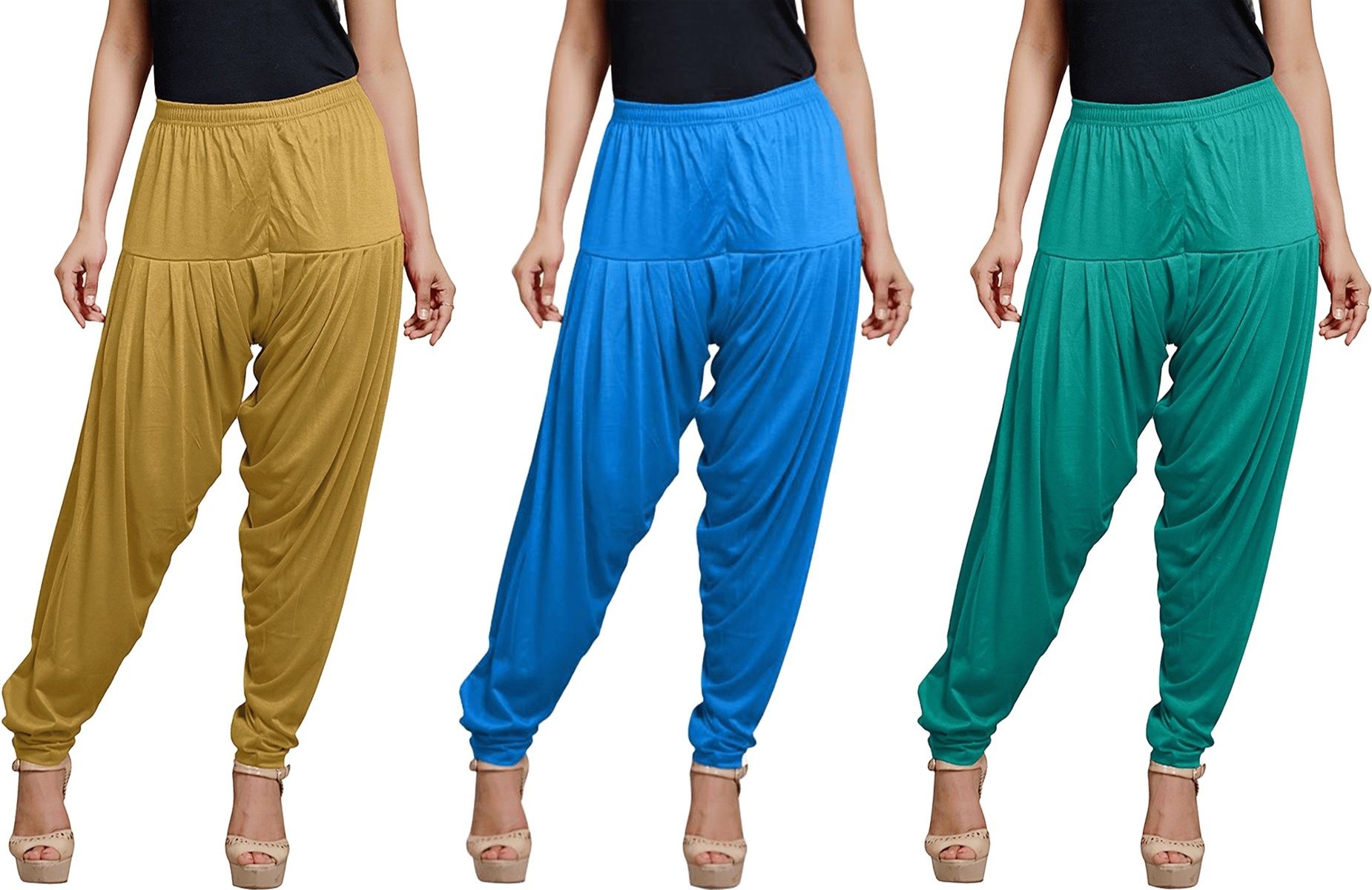 zyna Viscose Rayon Solid Patiala-picture-14