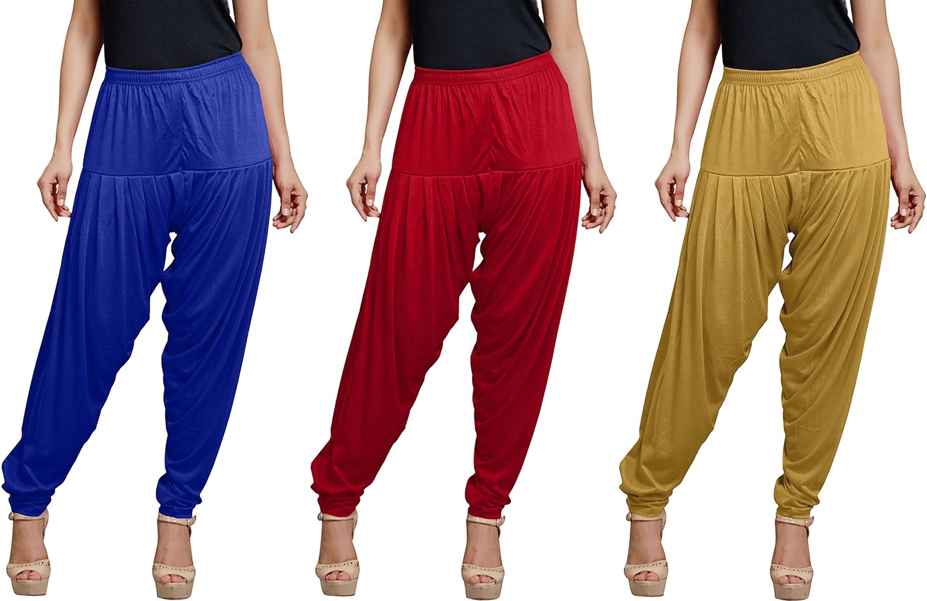 zyna Viscose Rayon Solid Patiala-picture-23
