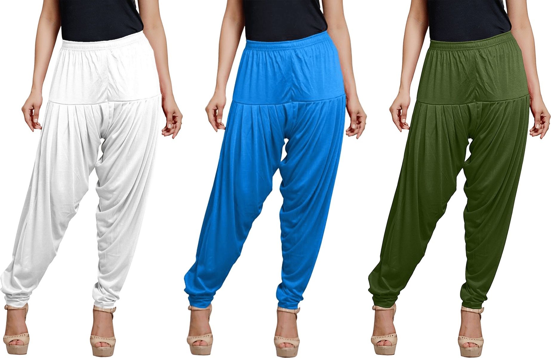 zyna Viscose Rayon Solid Patiala-picture-40