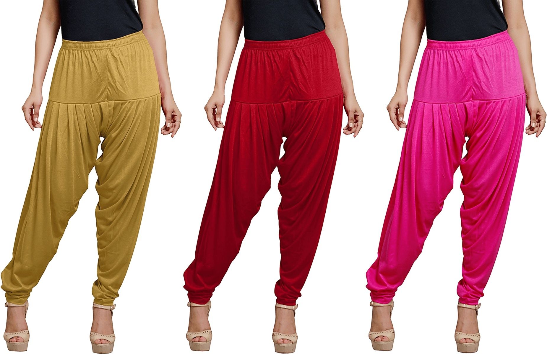 zyna Viscose Rayon Solid Patiala-picture-33