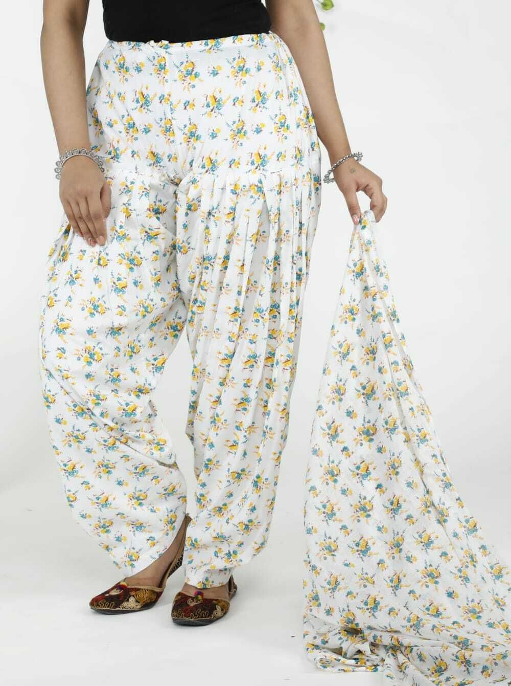 Cotton Striped Patiala-image-18