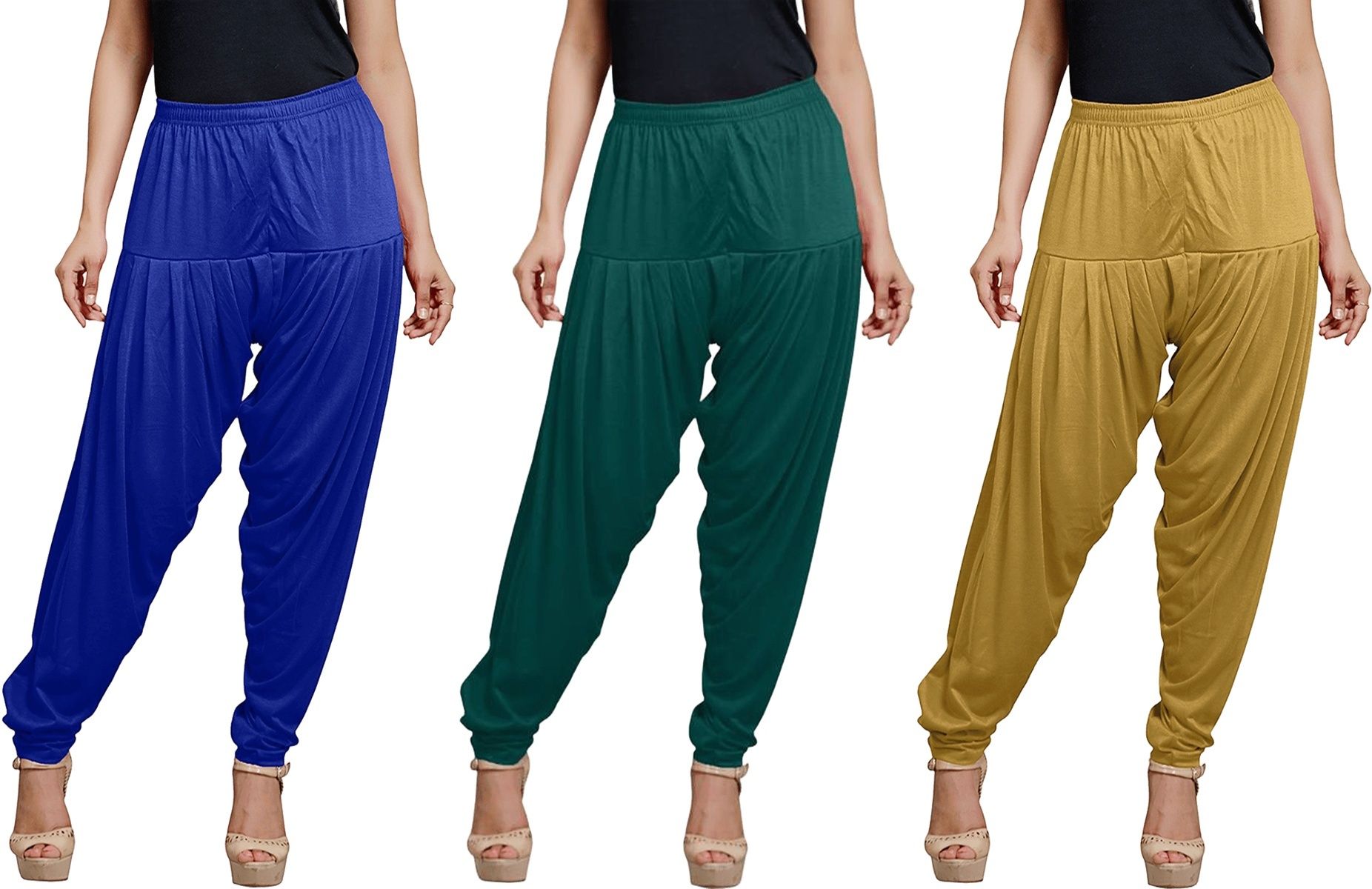 zyna Viscose Rayon Solid Patiala-picture-37