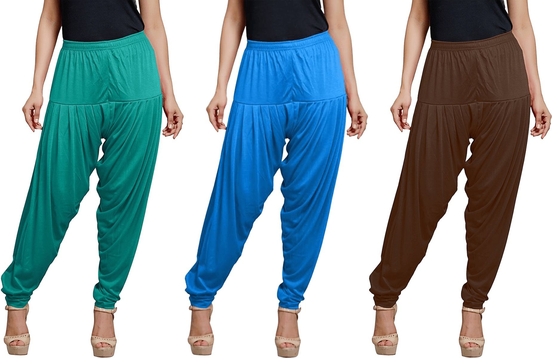 zyna Viscose Rayon Solid Patiala-picture-0