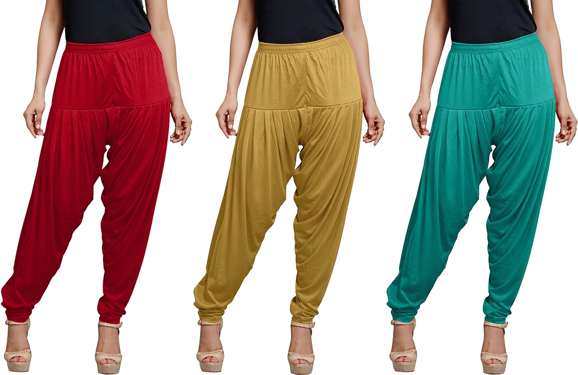 zyna Viscose Rayon Solid Patiala-picture-22