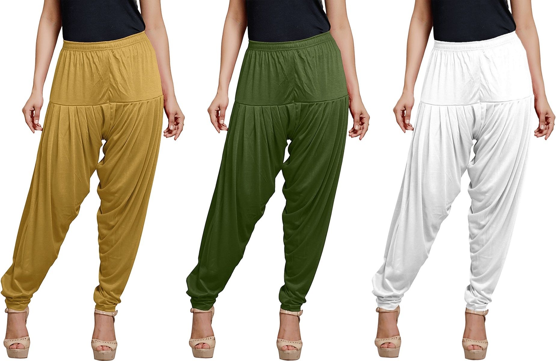 zyna Viscose Rayon Solid Patiala-picture-30
