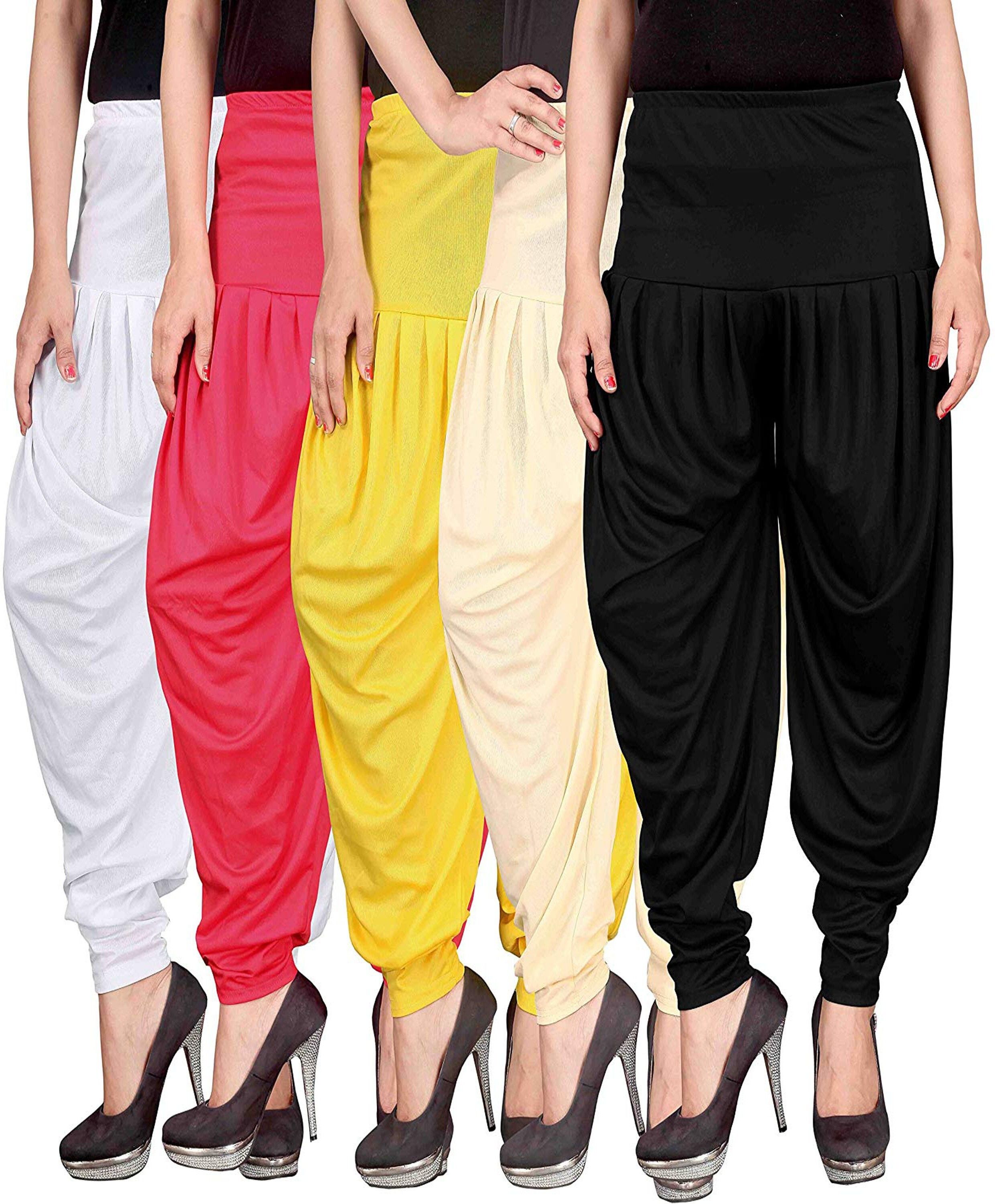 houseofcommon Viscose Rayon Solid Patiala-picture-18