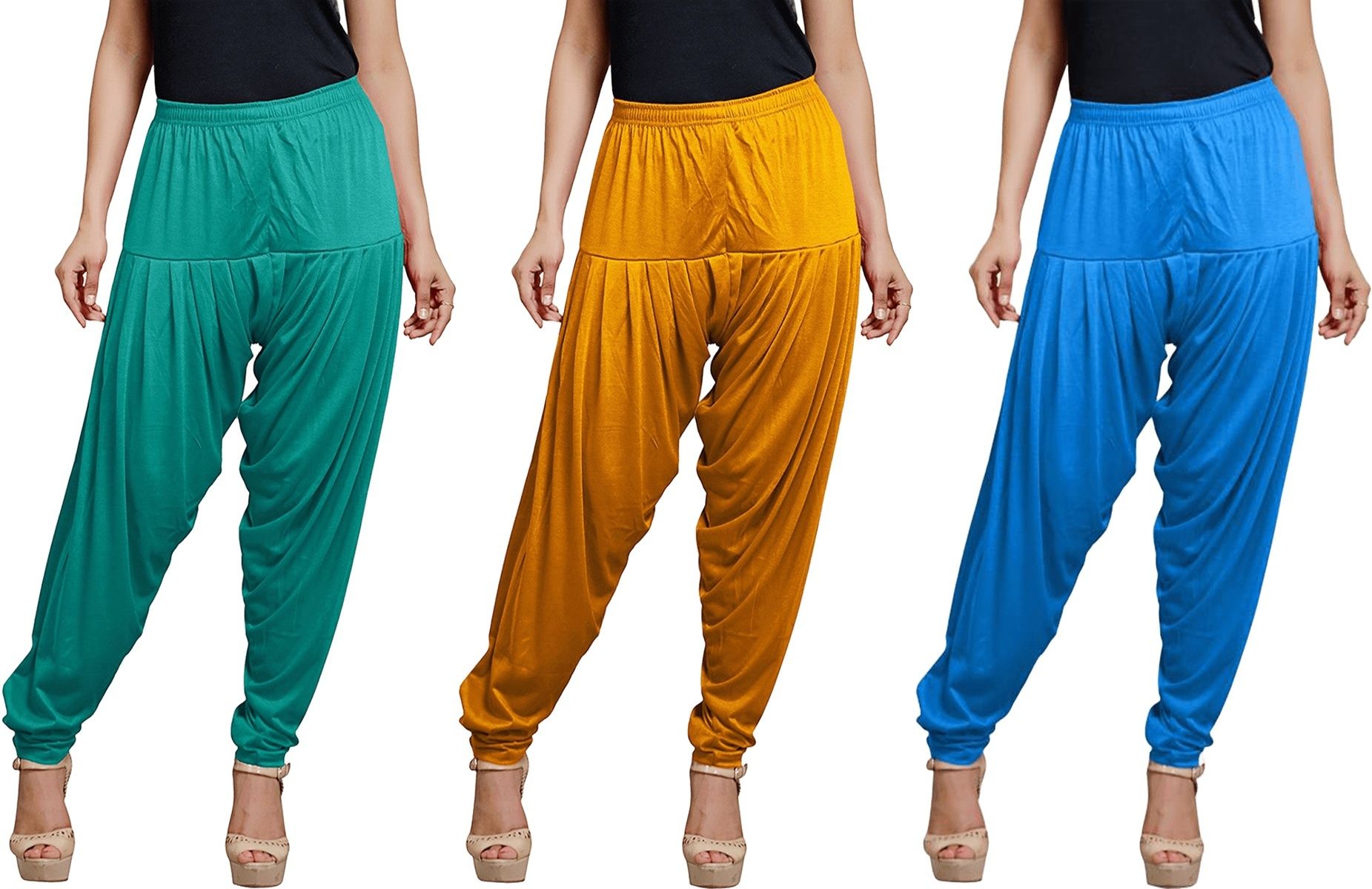 zyna Viscose Rayon Solid Patiala-picture-38