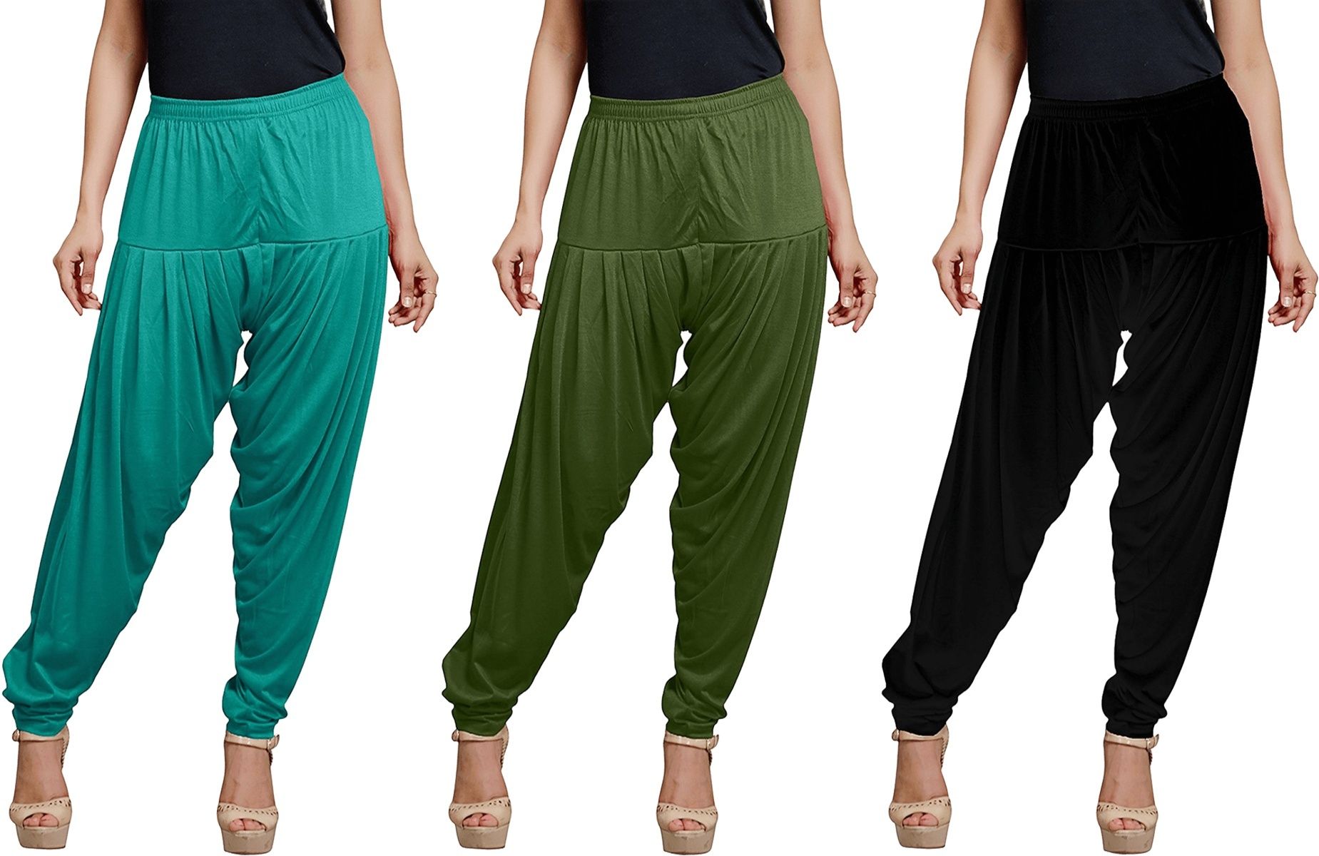zyna Viscose Rayon Solid Patiala-picture-9