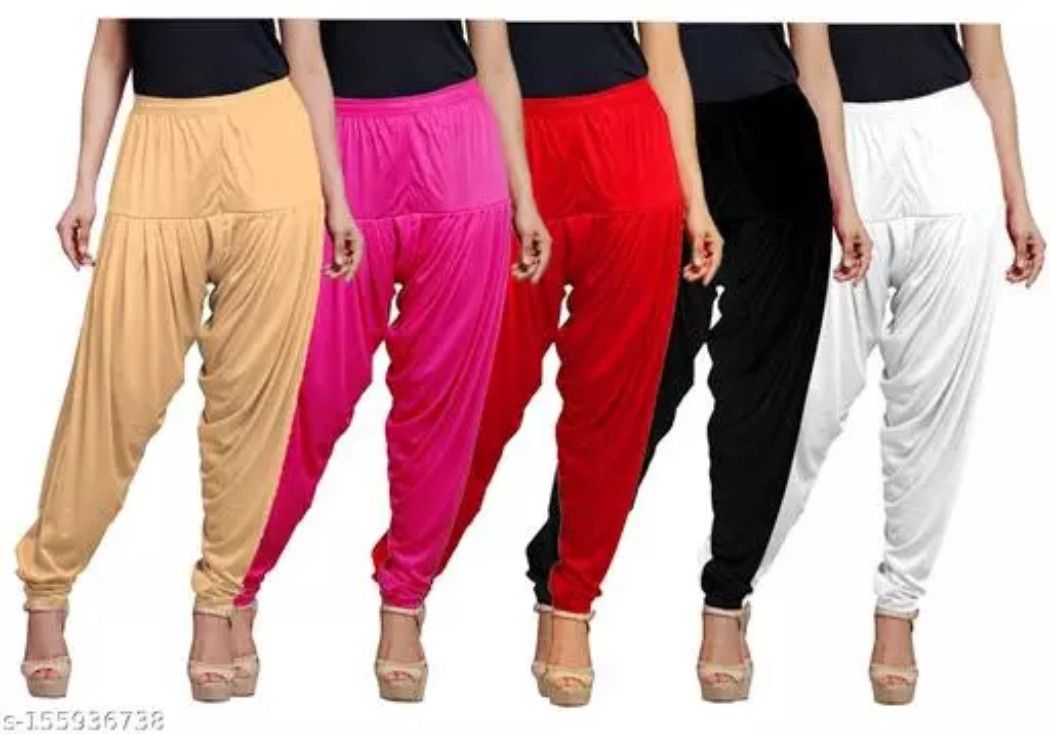 k m r Viscose Rayon Solid Patiala-picture-23