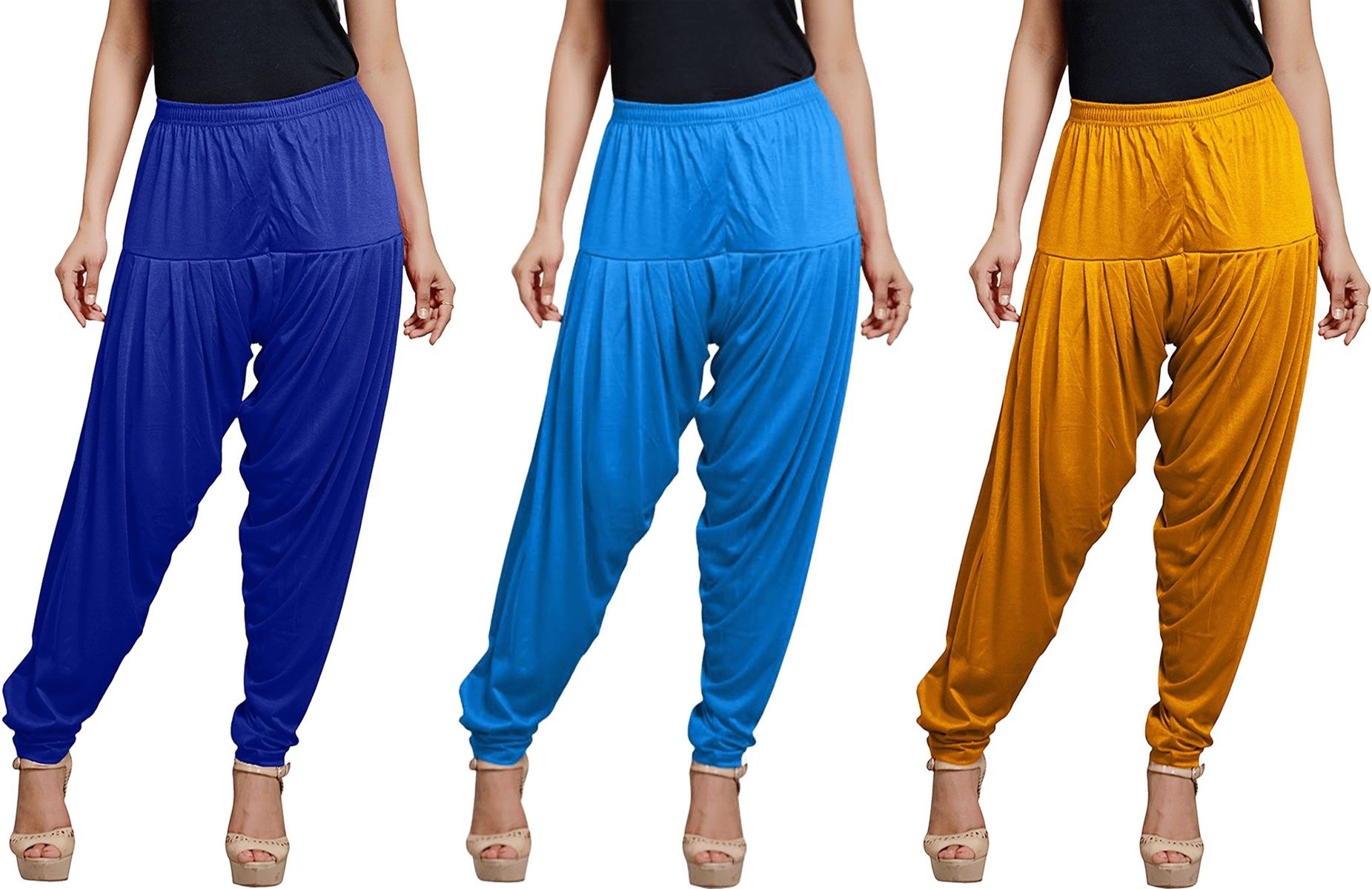 zyna Viscose Rayon Solid Patiala-picture-18