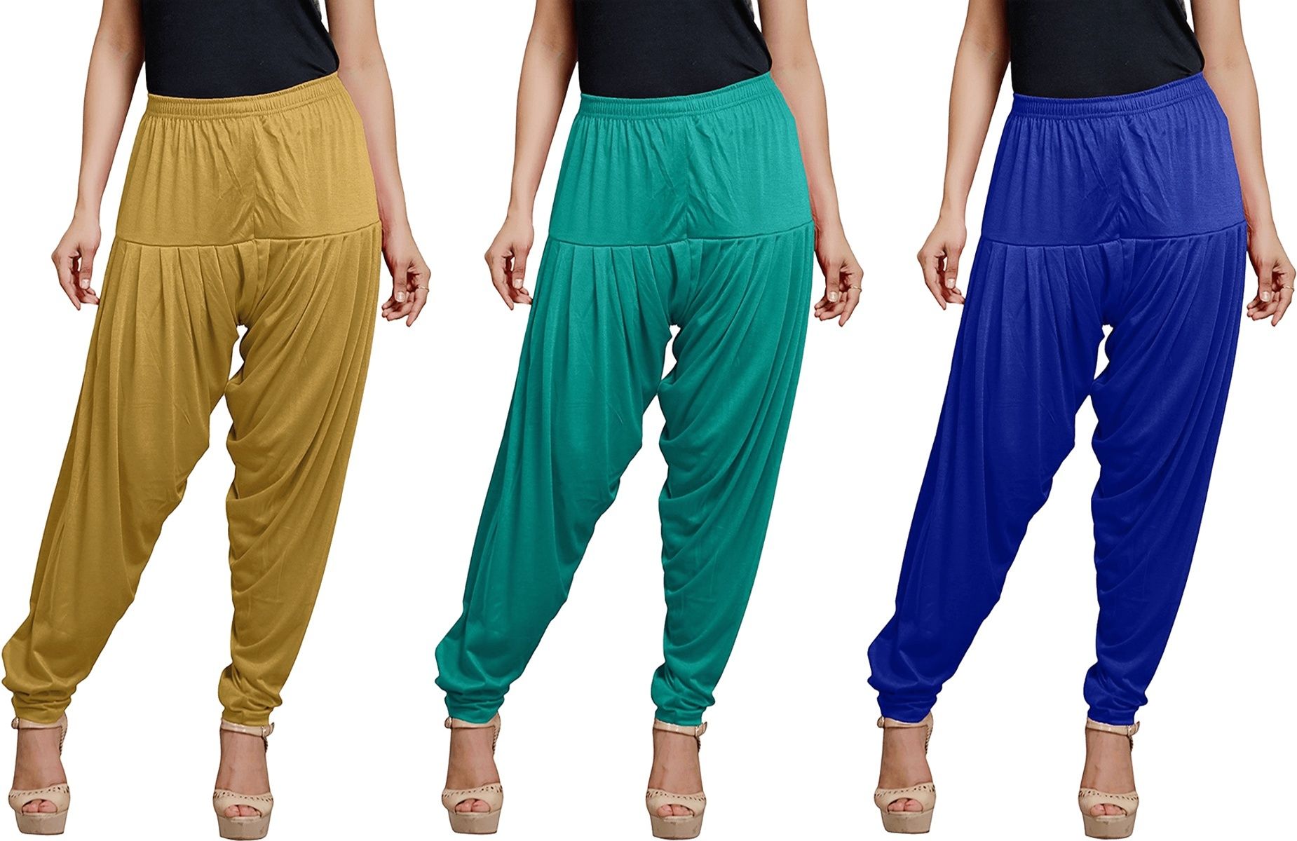 zyna Viscose Rayon Solid Patiala-picture-33