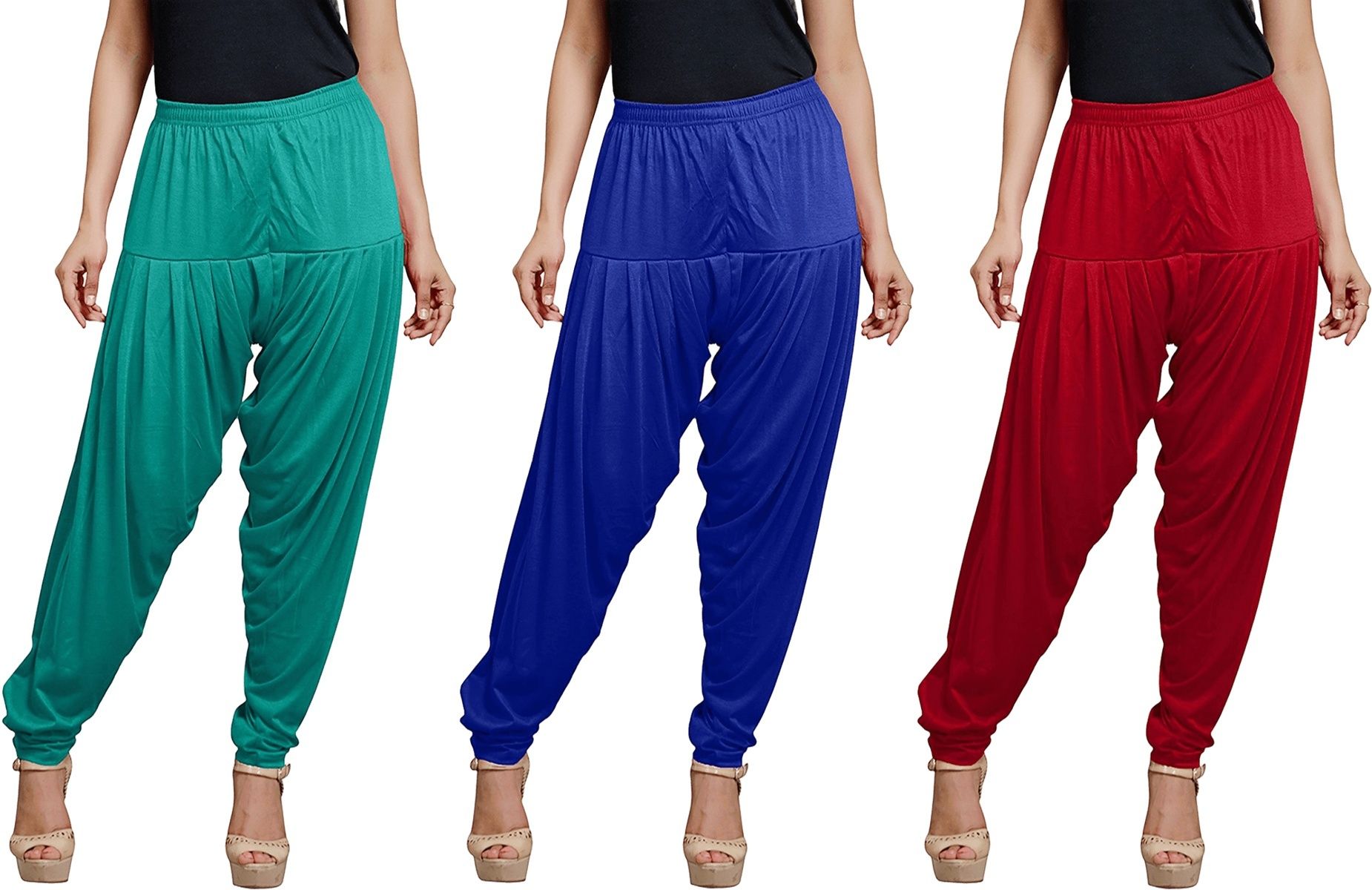 stylx Viscose Rayon Solid Patiala-picture-12