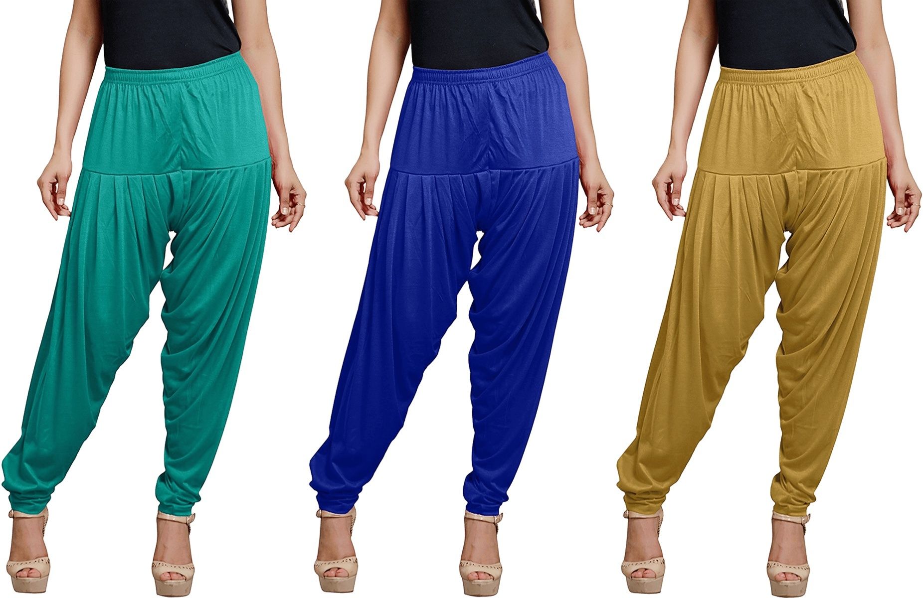 zyna Viscose Rayon Solid Patiala-picture-28