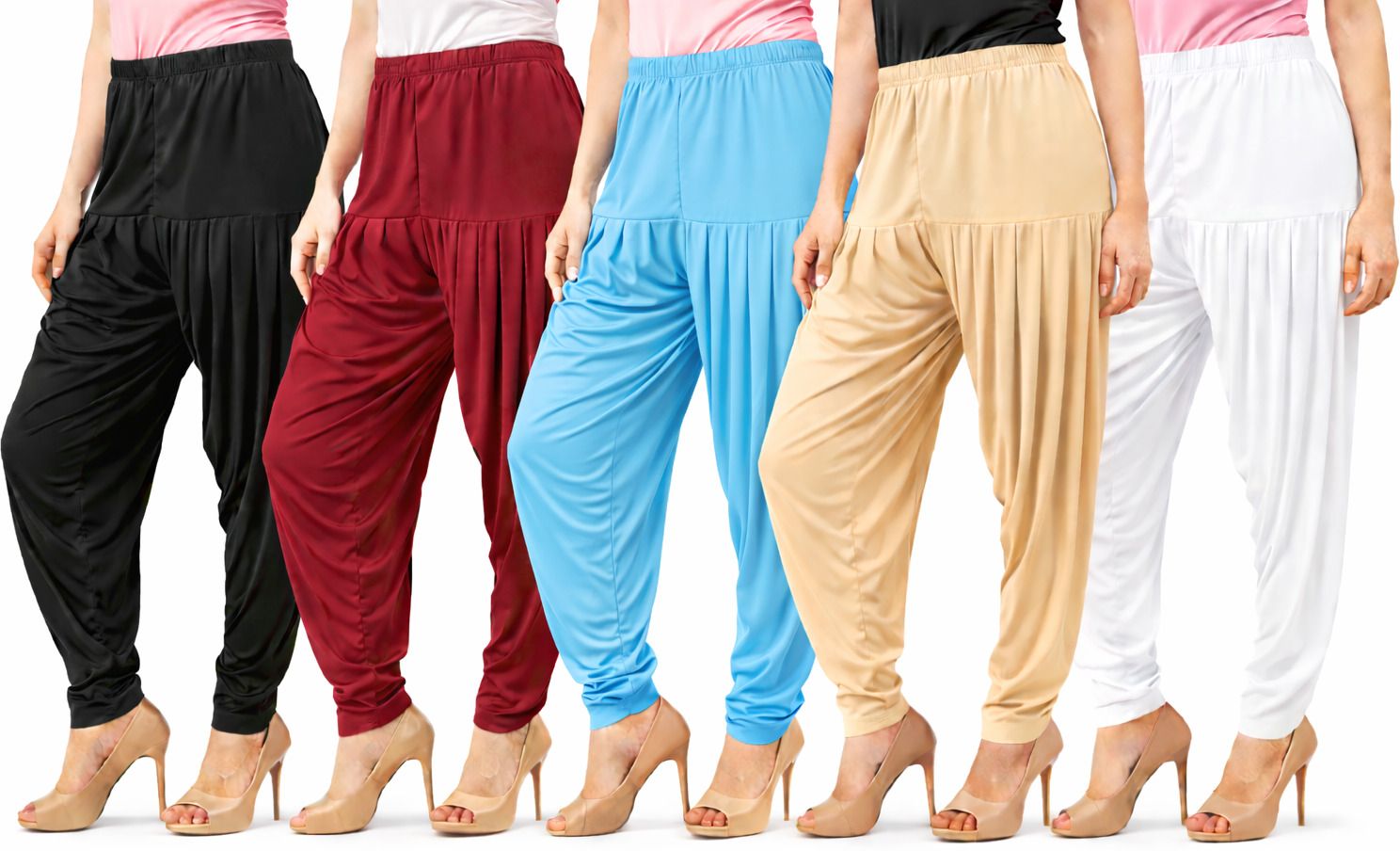 vee ess Viscose Rayon Solid Patiala-picture-16