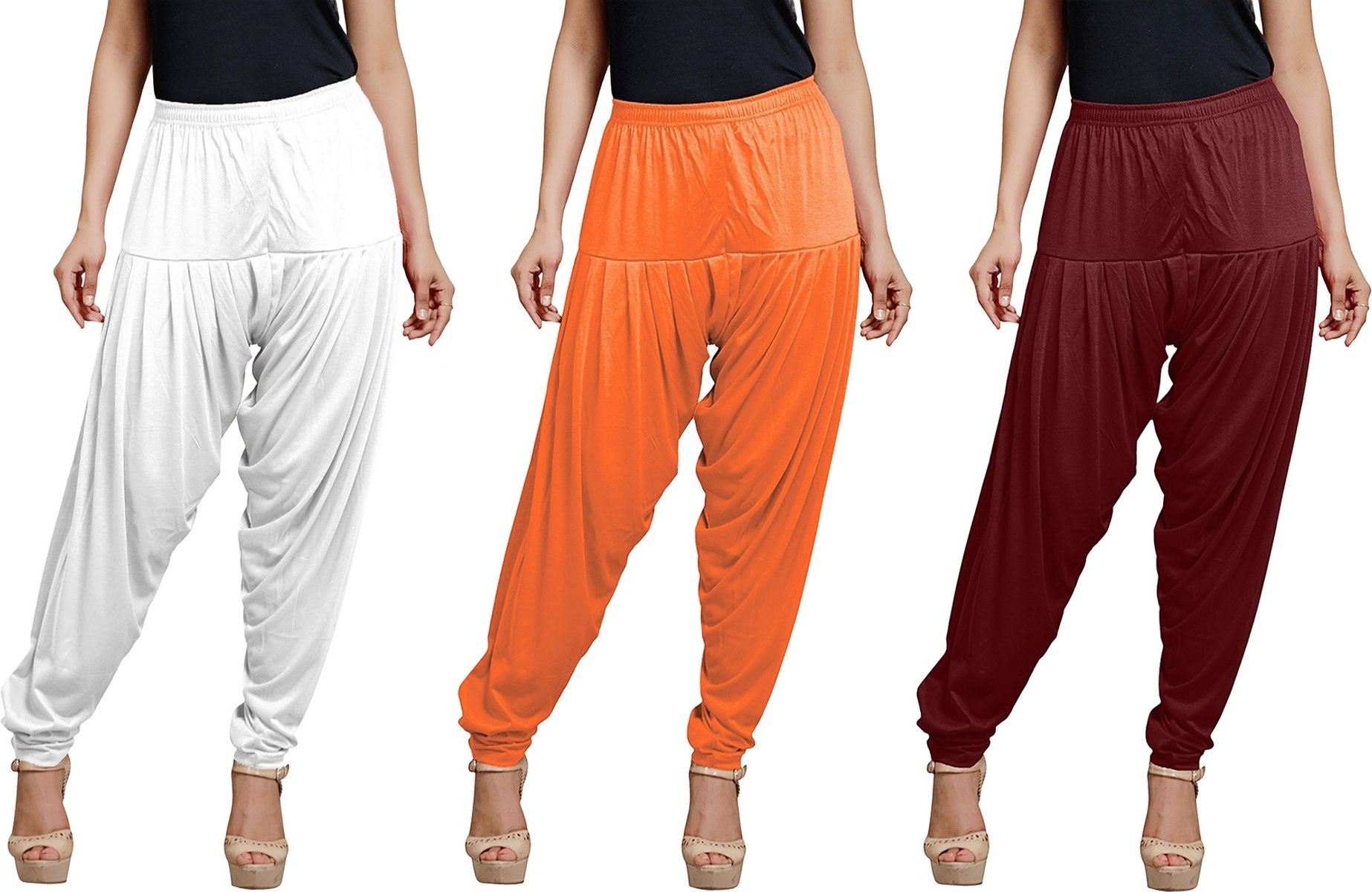 zyna Viscose Rayon Solid Patiala-picture-29