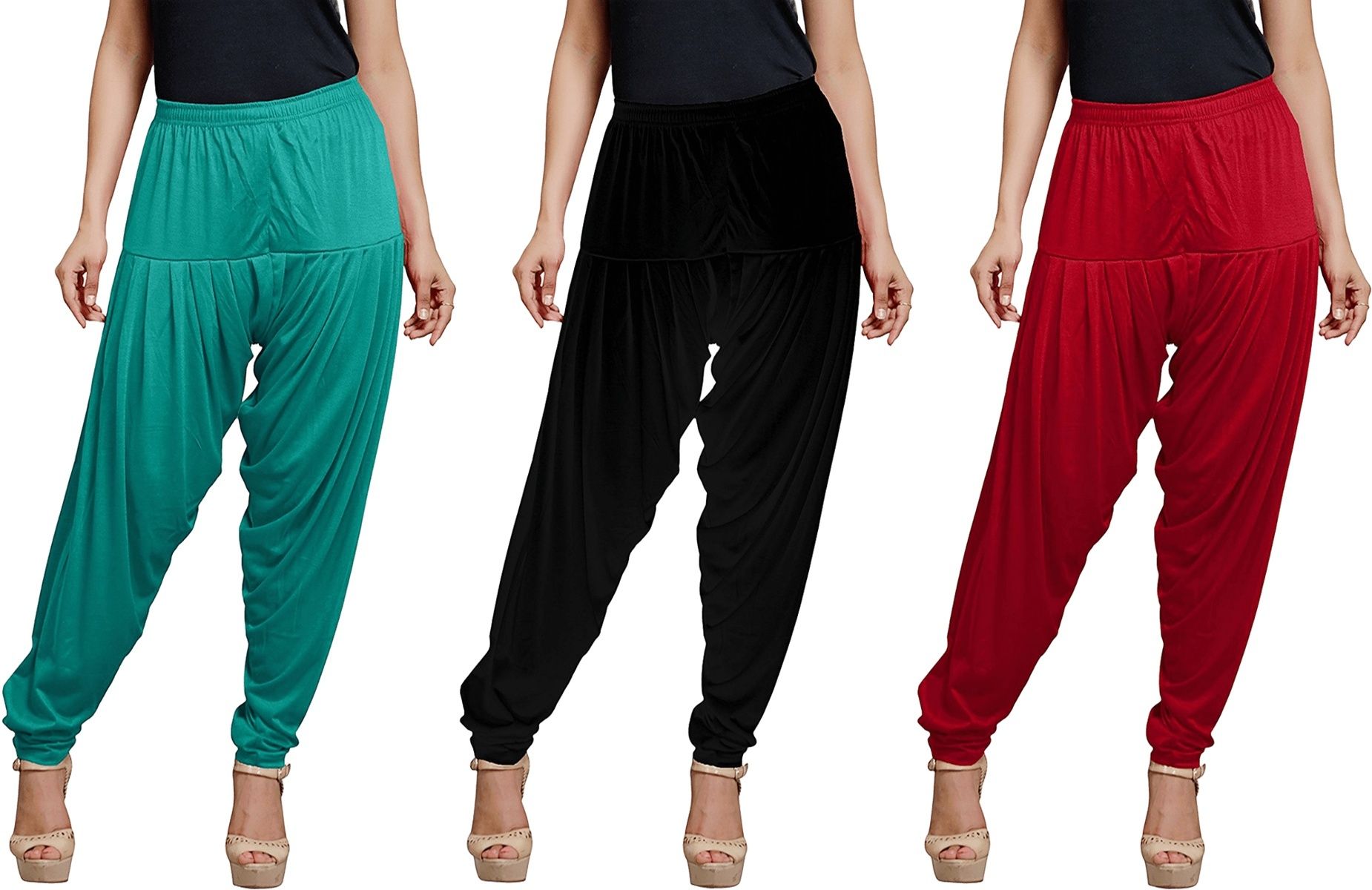 zyna Viscose Rayon Solid Patiala-picture-30