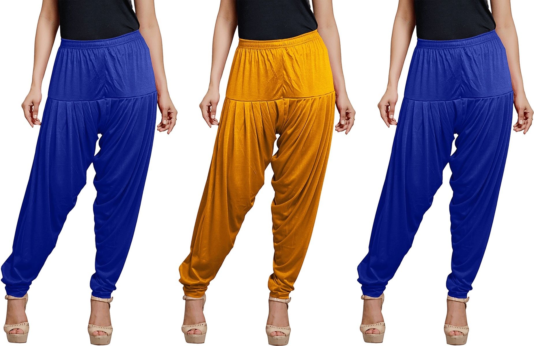 zyna Viscose Rayon Solid Patiala-picture-28