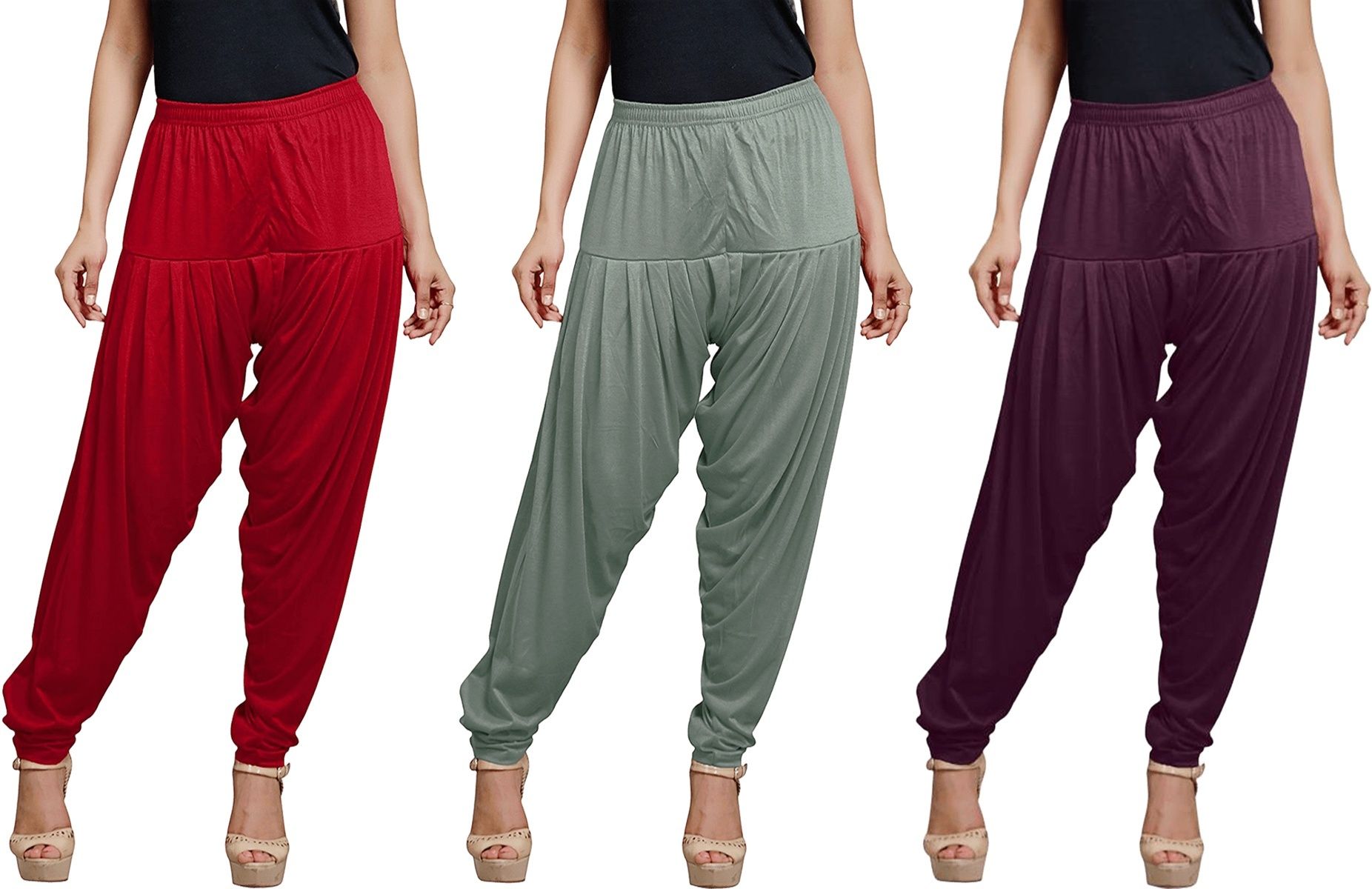 zyna Viscose Rayon Solid Patiala-picture-24
