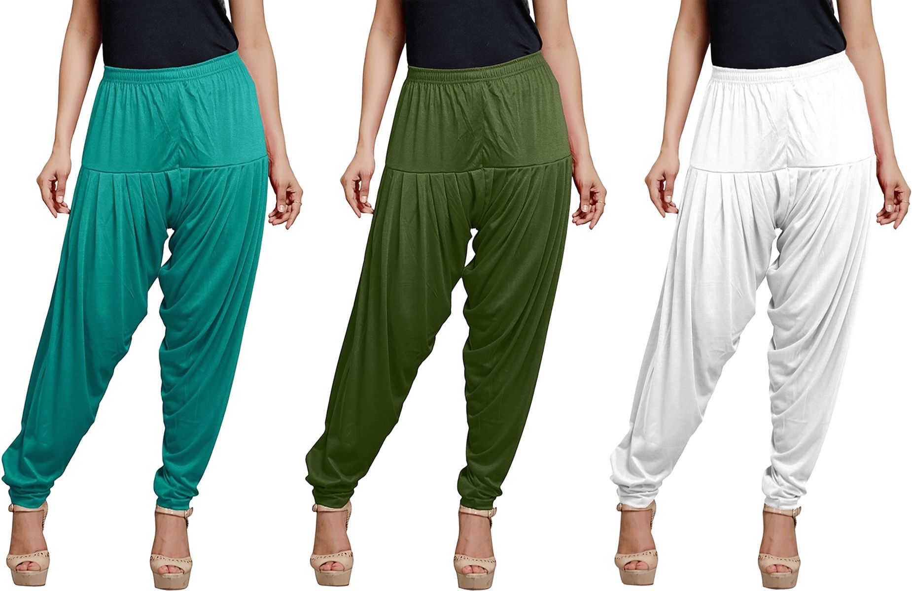 zyna Viscose Rayon Solid Patiala-picture-31