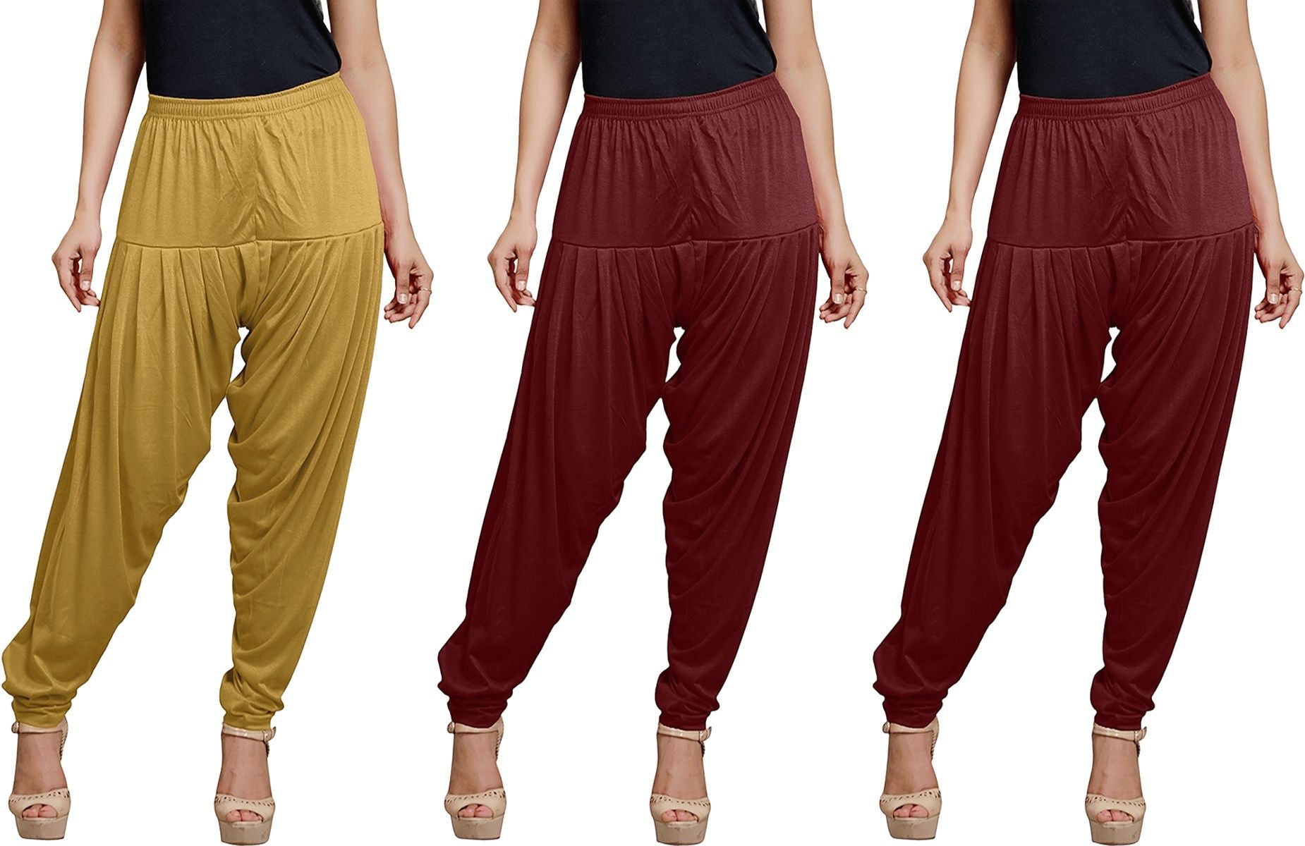 zyna Viscose Rayon Solid Patiala-picture-34