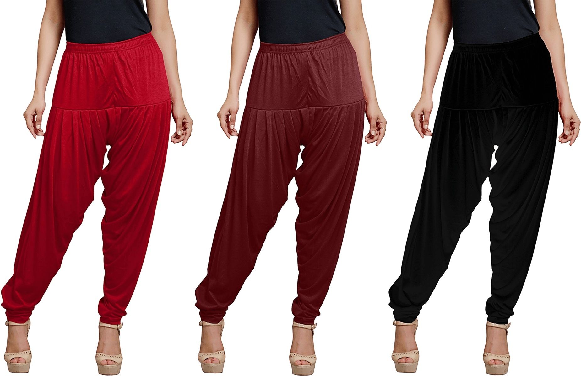 zyna Viscose Rayon Solid Patiala-picture-45