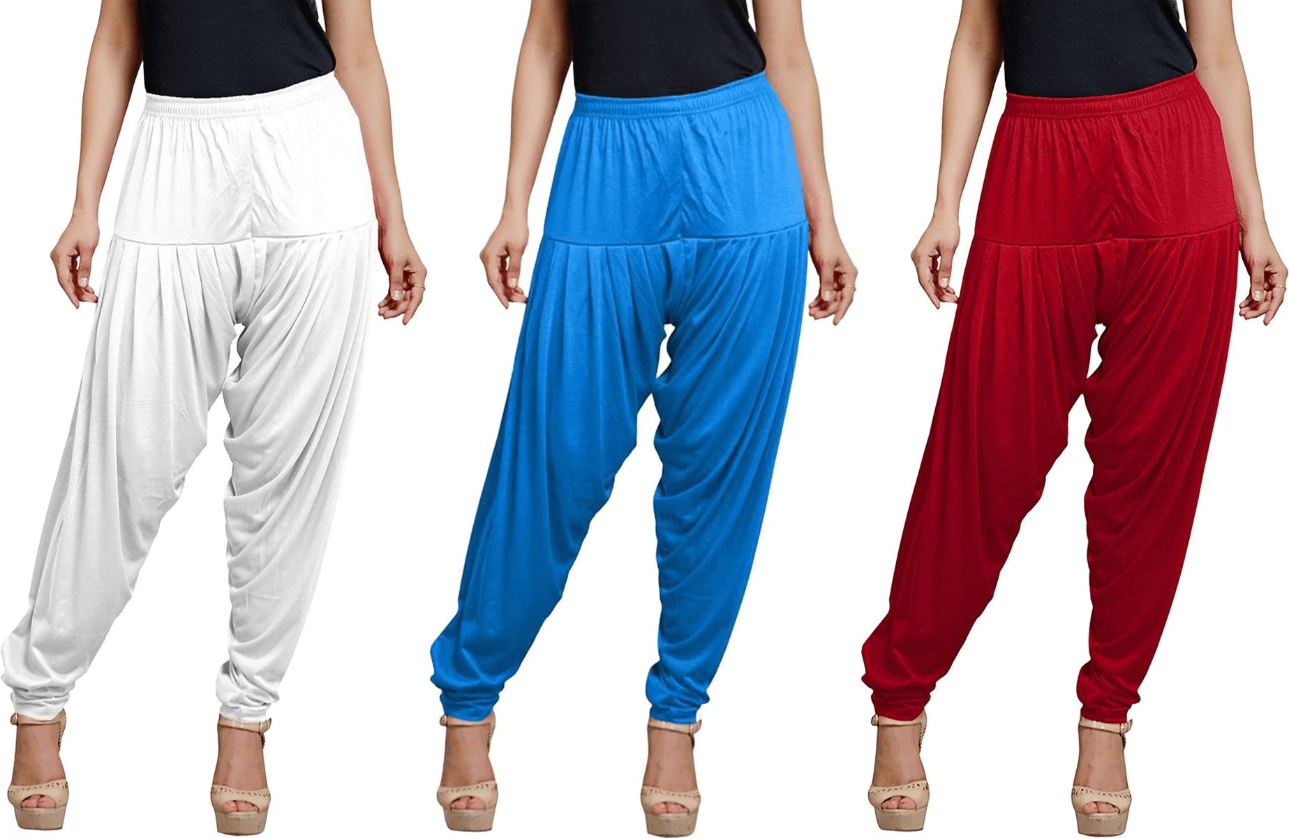 zyna Viscose Rayon Solid Patiala-picture-44