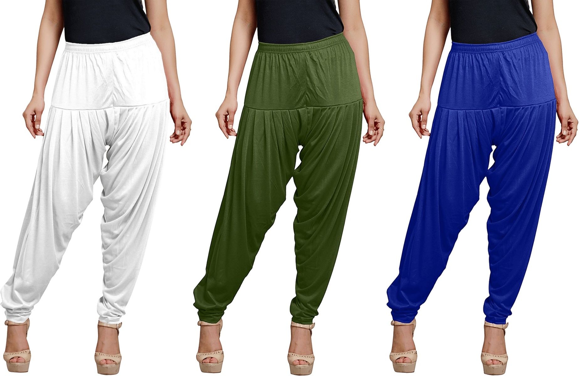 zyna Viscose Rayon Solid Patiala-picture-20